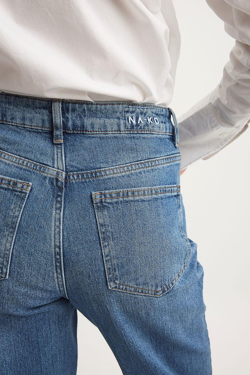 Straight High Waist Jeans Product Image