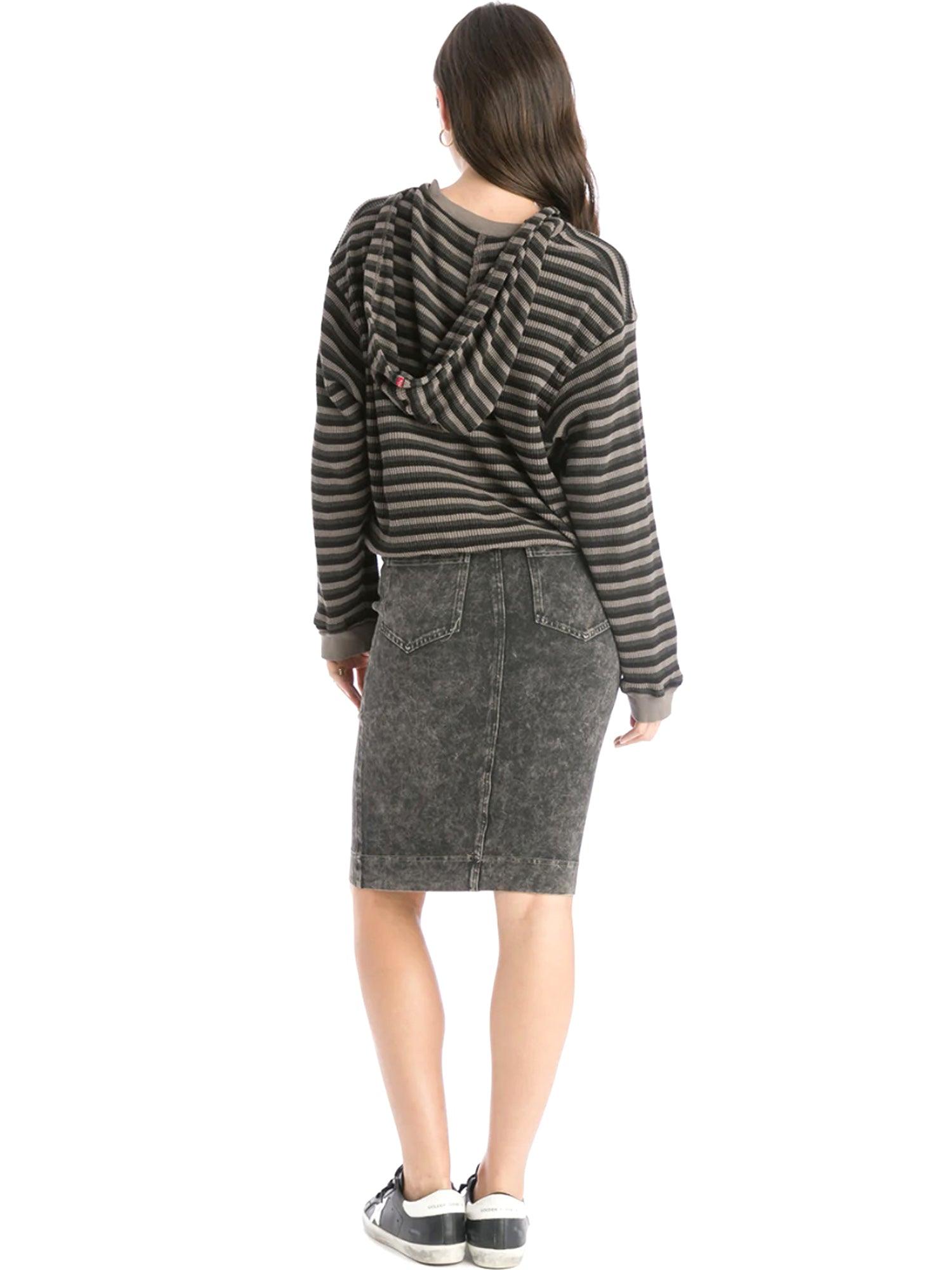 Hard Tail Denim Pencil Skirt WJ-124 Product Image