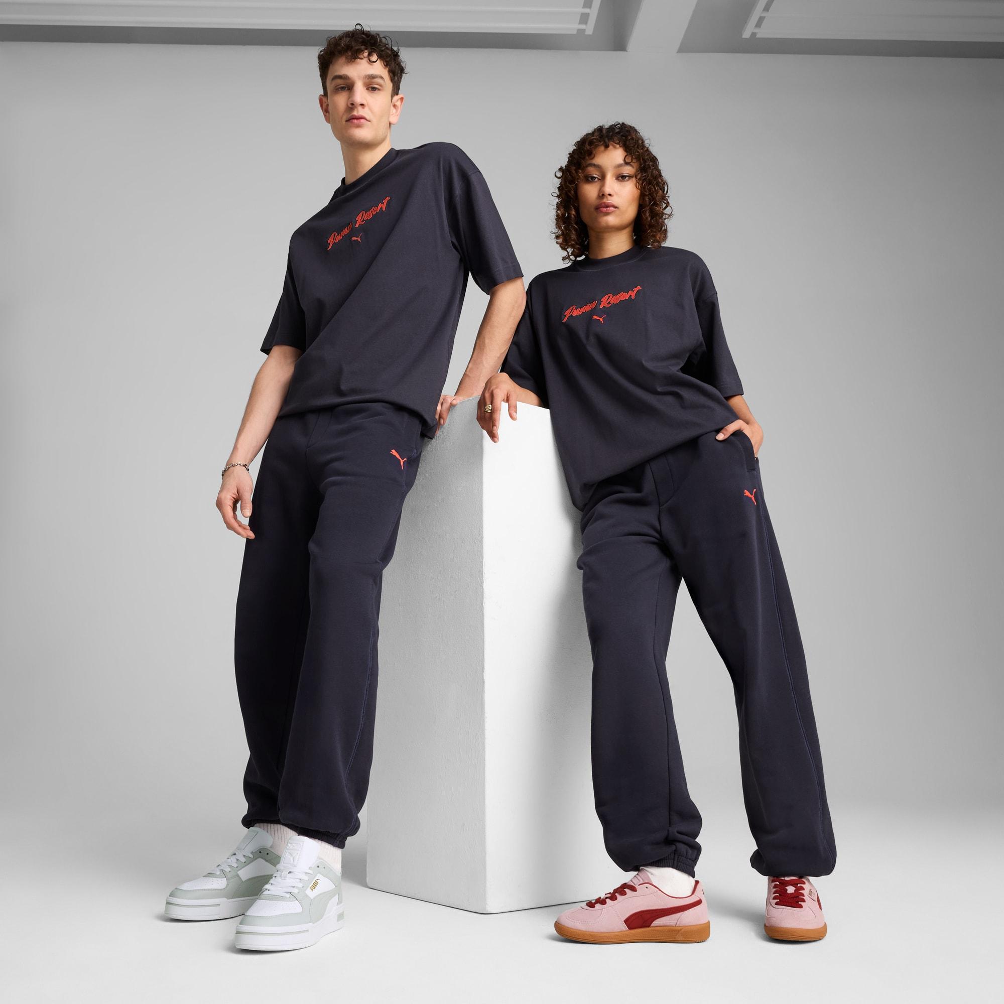 PREMIUM ESSENTIALS Relaxed Graphic Sweatpants Product Image