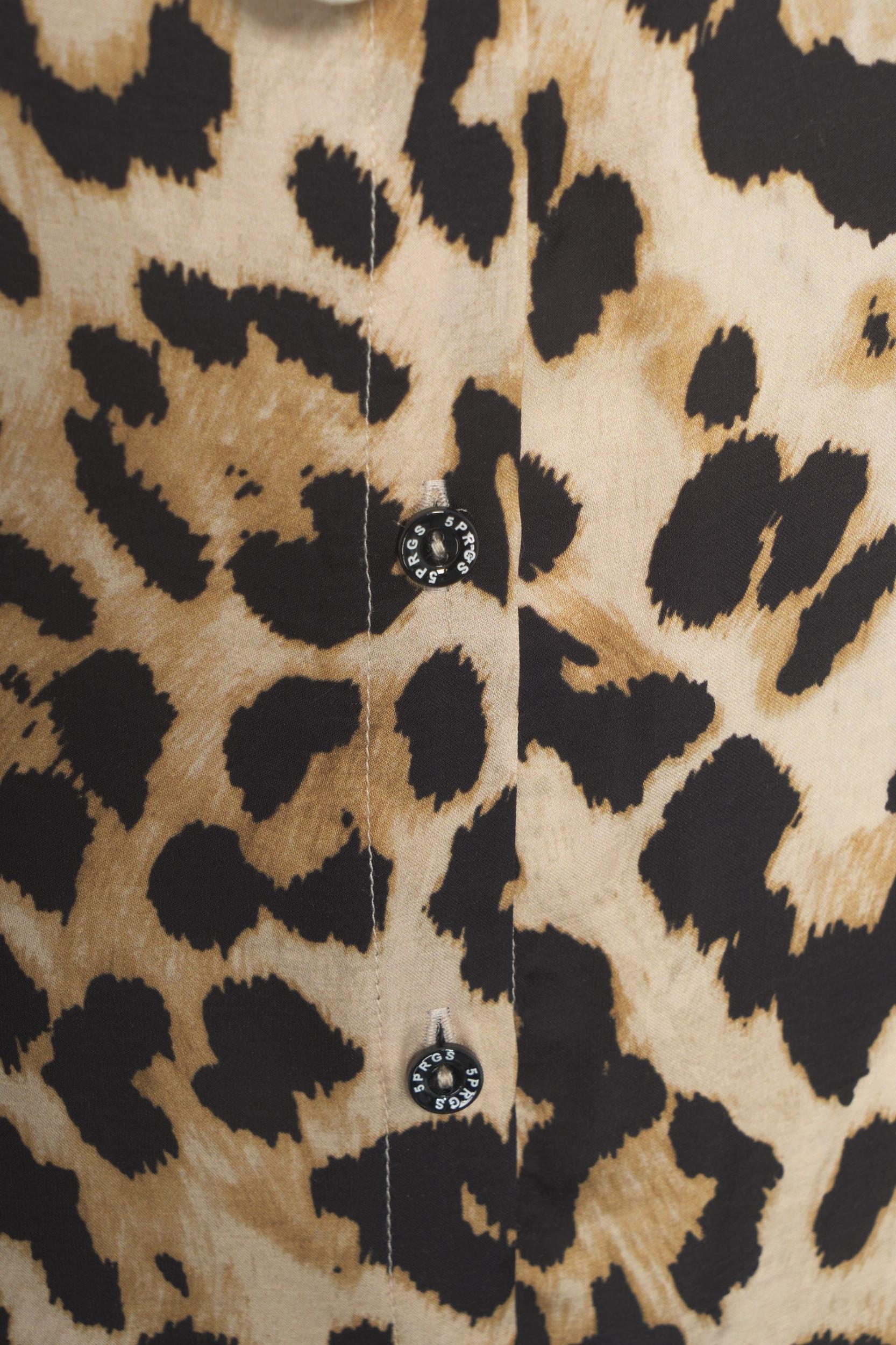 Blouse with bow collar Product Image