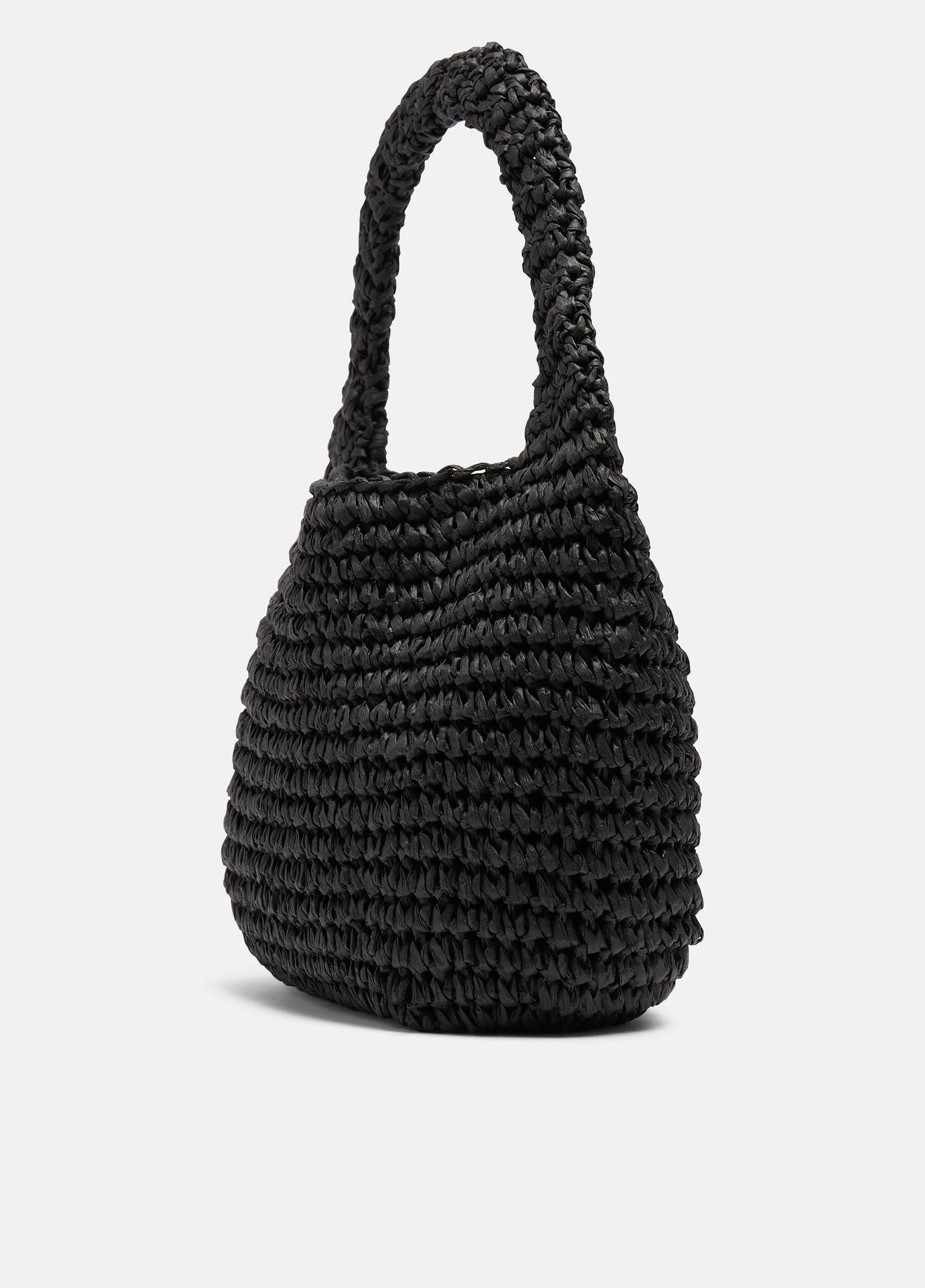 Small Straw Tote Product Image