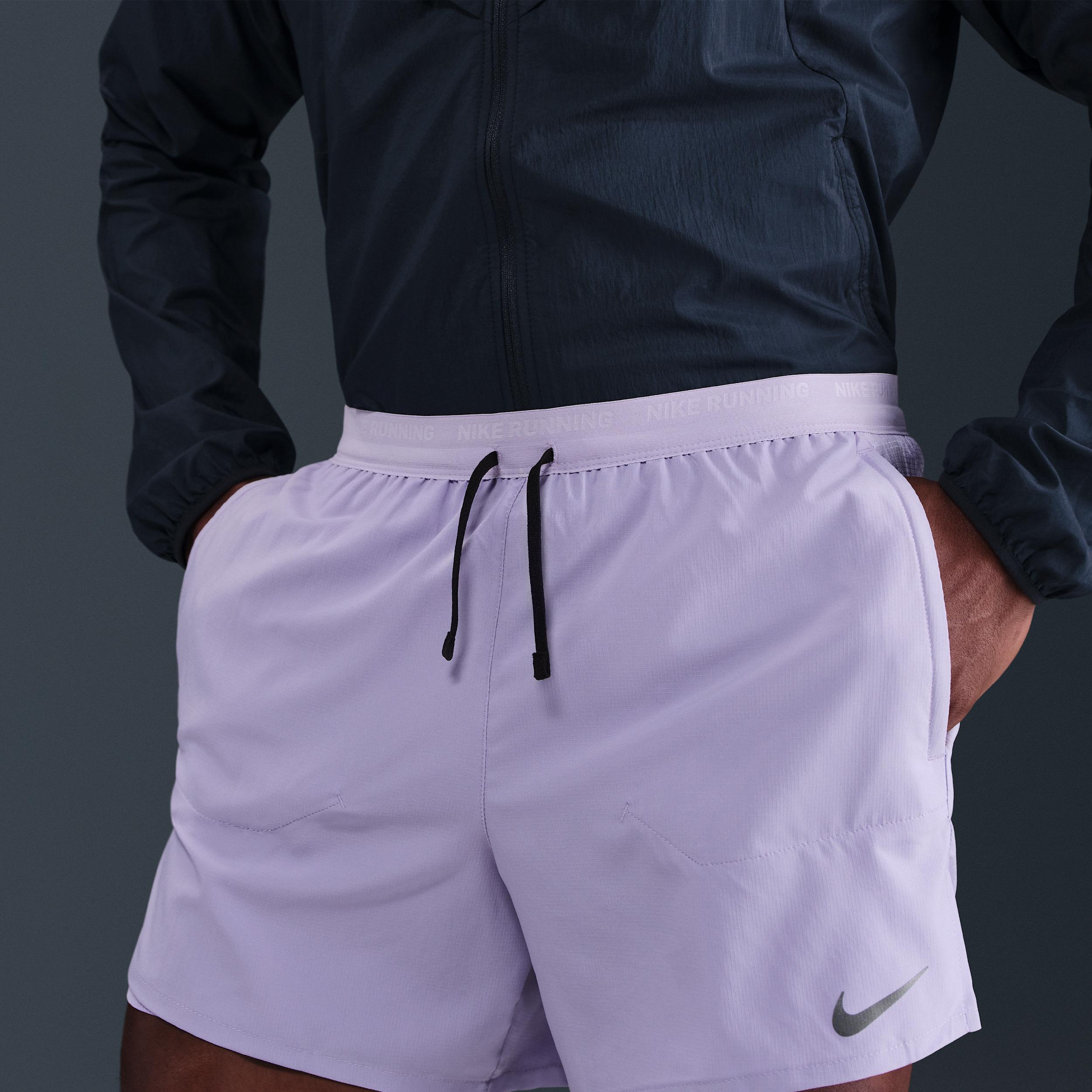 Nike Mens Stride Dri-FIT 5 2-in-1 Running Shorts | FN2992-515 Product Image