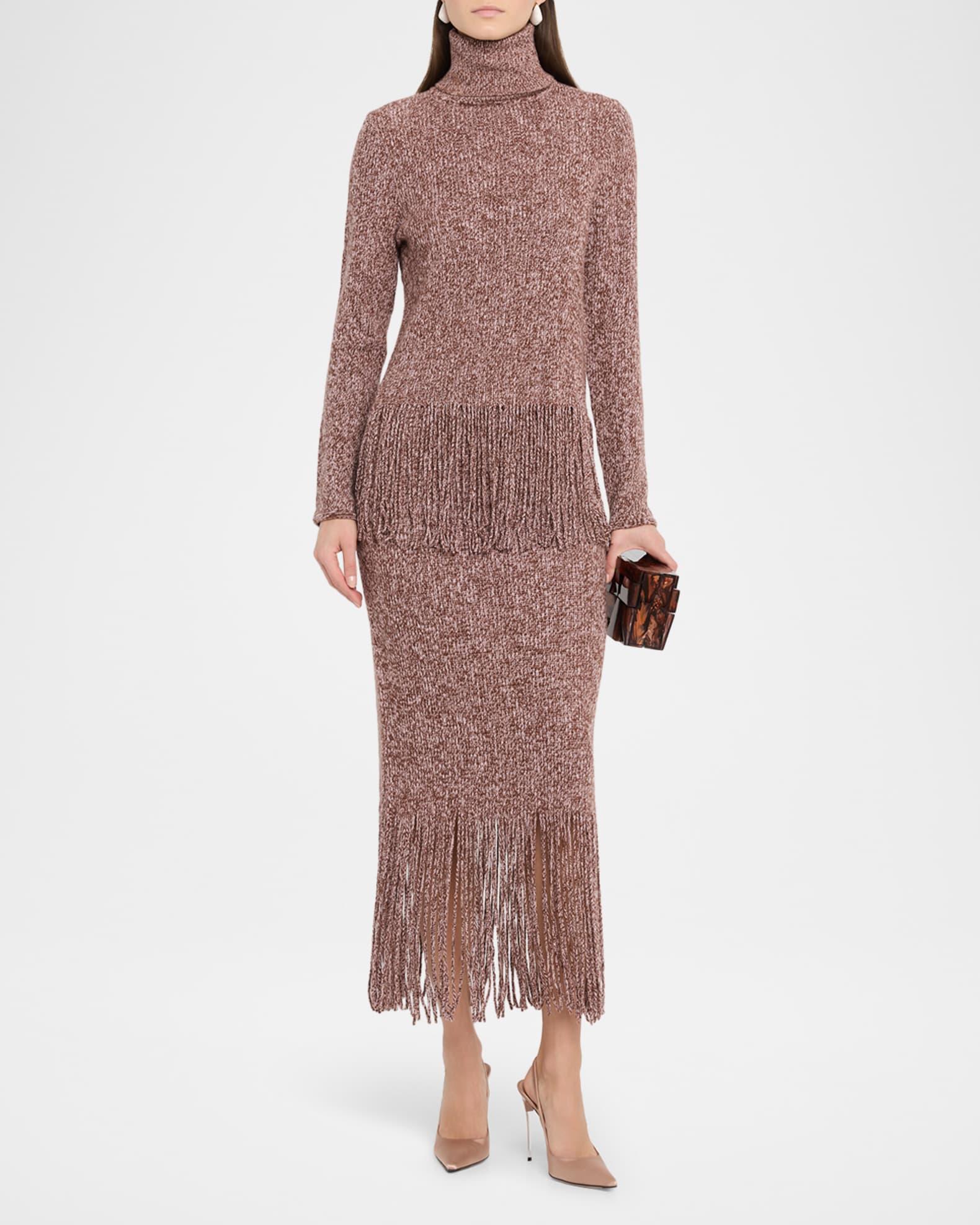 Hypnotic Fringed Midi Skirt  Product Image