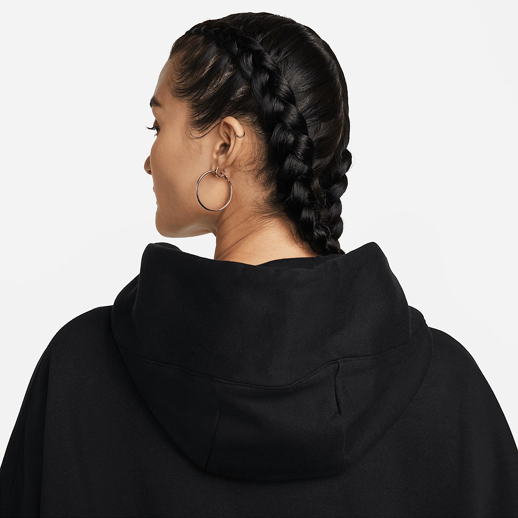 Womens Nike Sportswear Phoenix Fleece Over-Oversized Pullover Hoodie | DQ5858-010 Product Image
