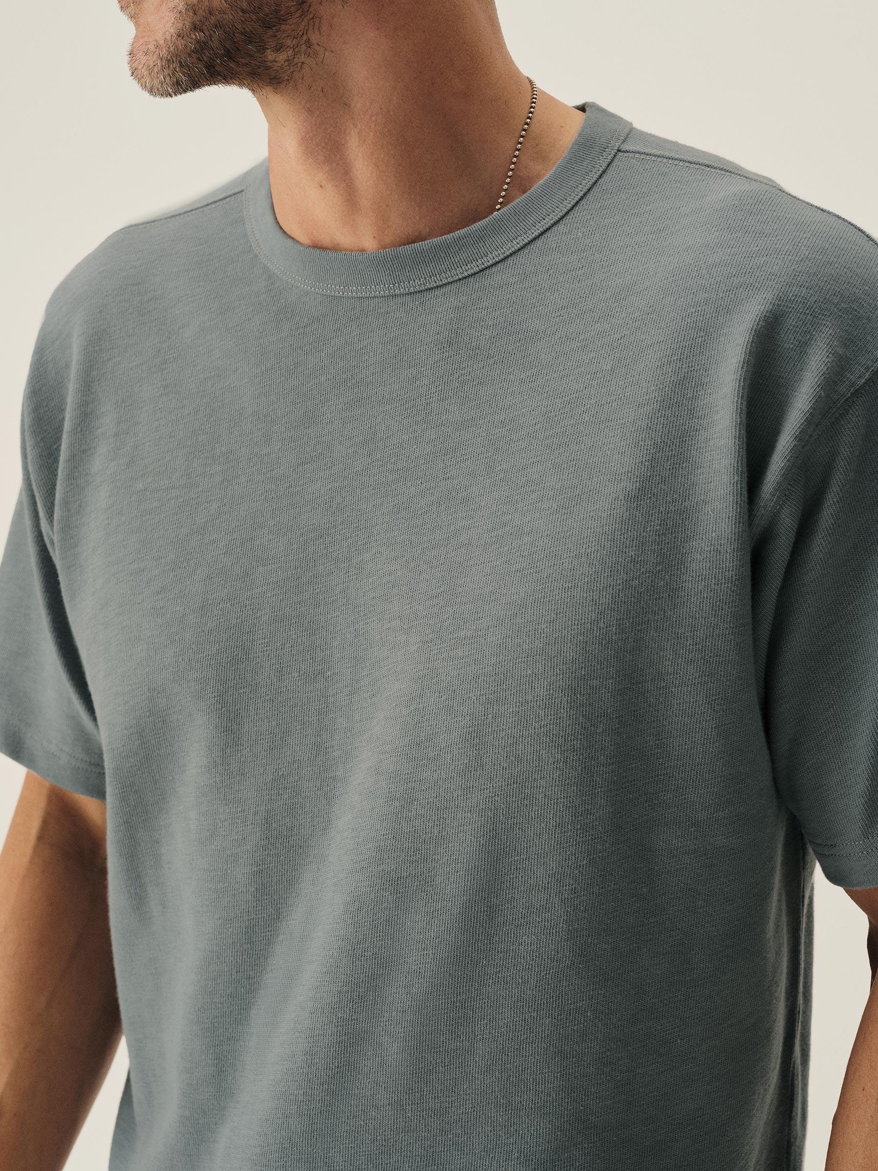 Blue Fescue Field-Spec 90S Boxy Heavy Tee Product Image