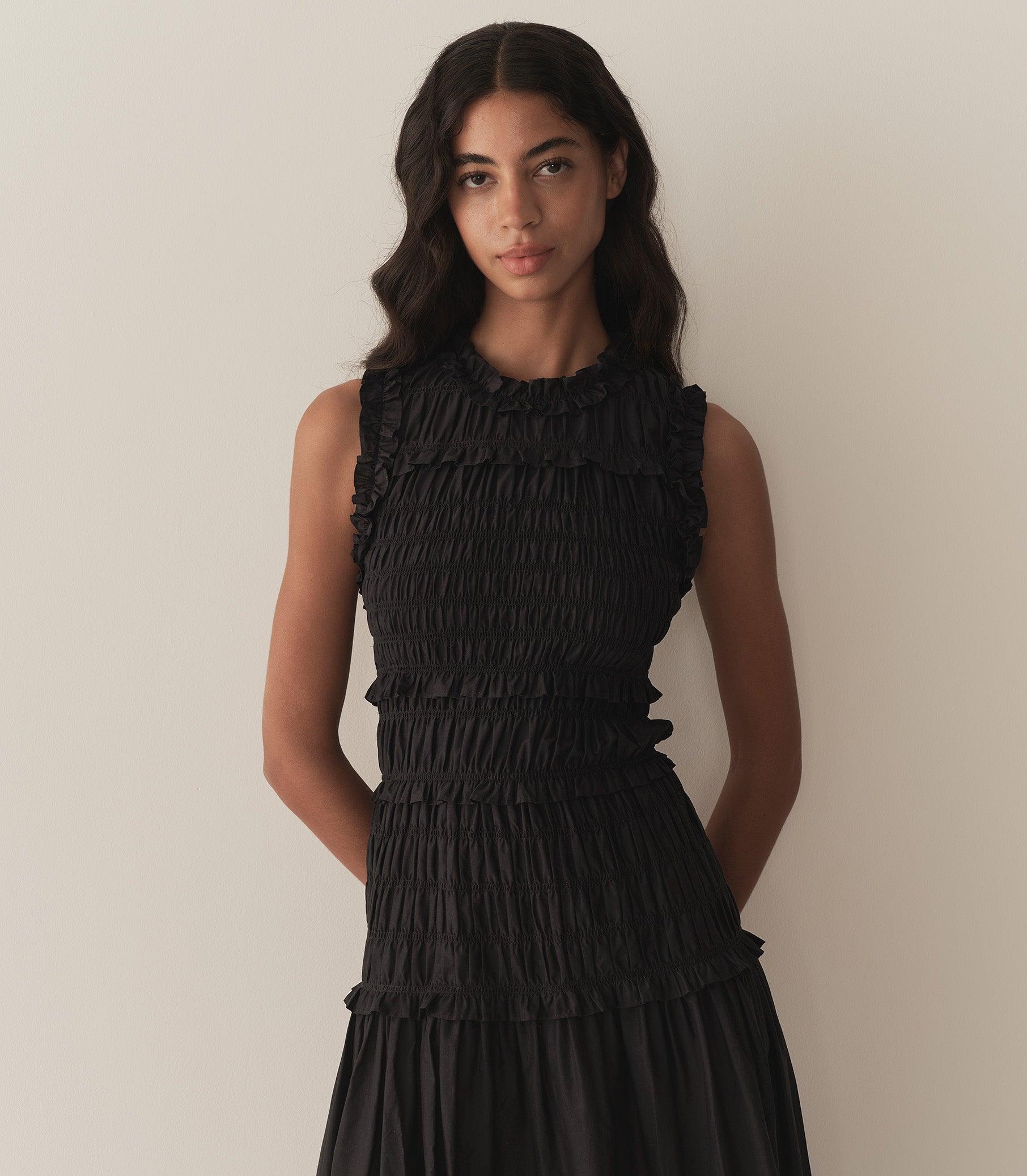 MALLORY DRESS -- BLACK Product Image
