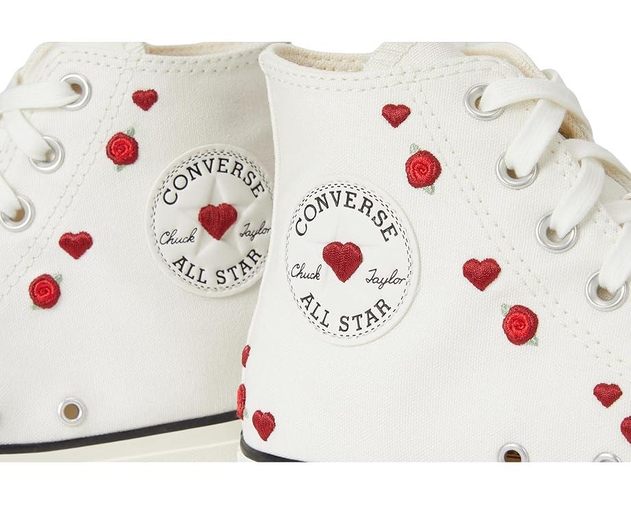 Chuck Taylor All Star Lift Platform Embroidered Blooms Product Image