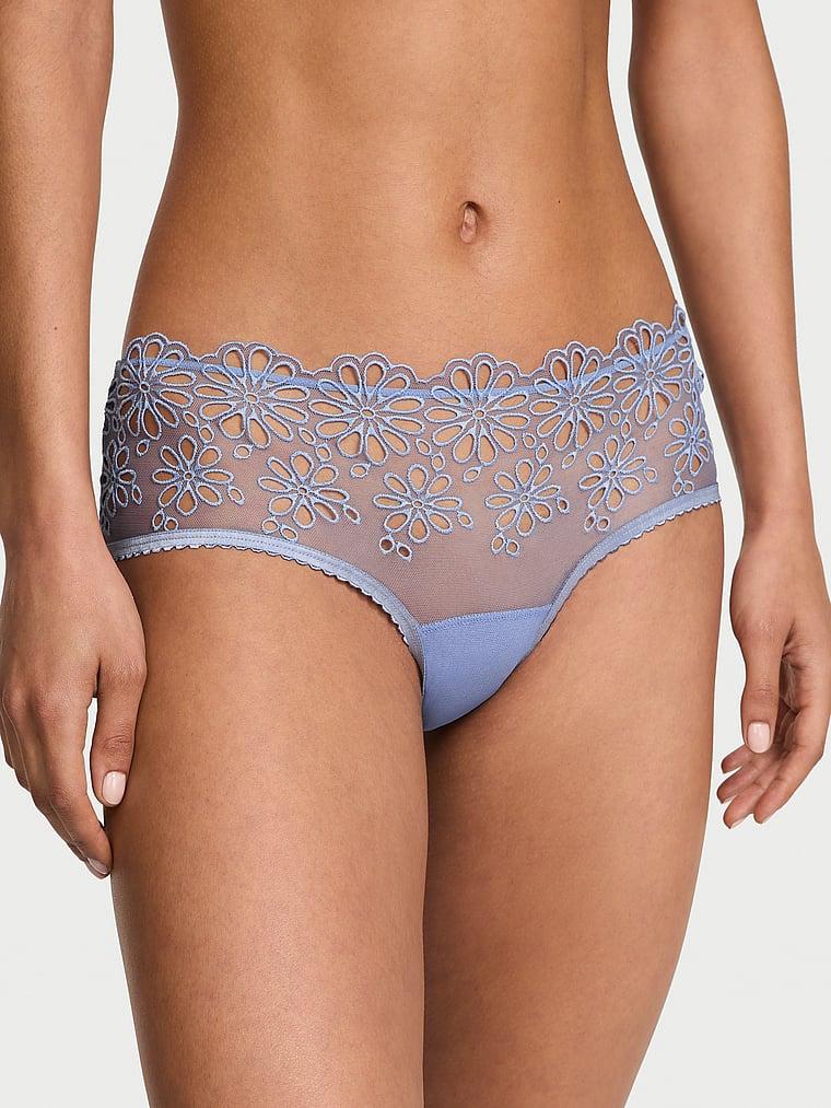 Eyelet Mesh Cheeky Panty Product Image