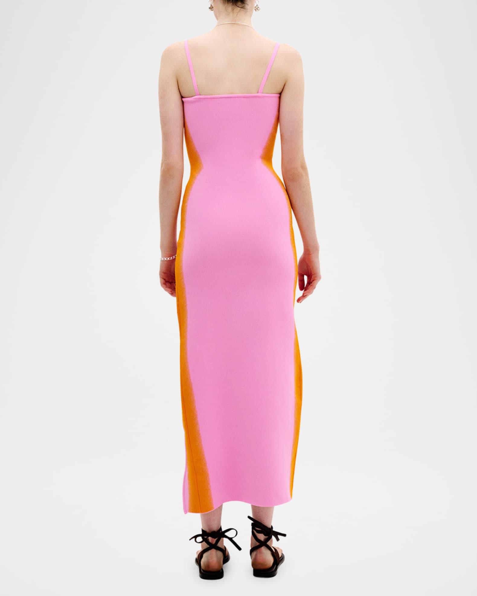 Iris Flower-Print Maxi Tank Dress Product Image