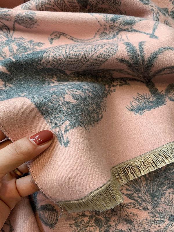 Imitation Cashmere Shawl Printed Warm Scarf Product Image