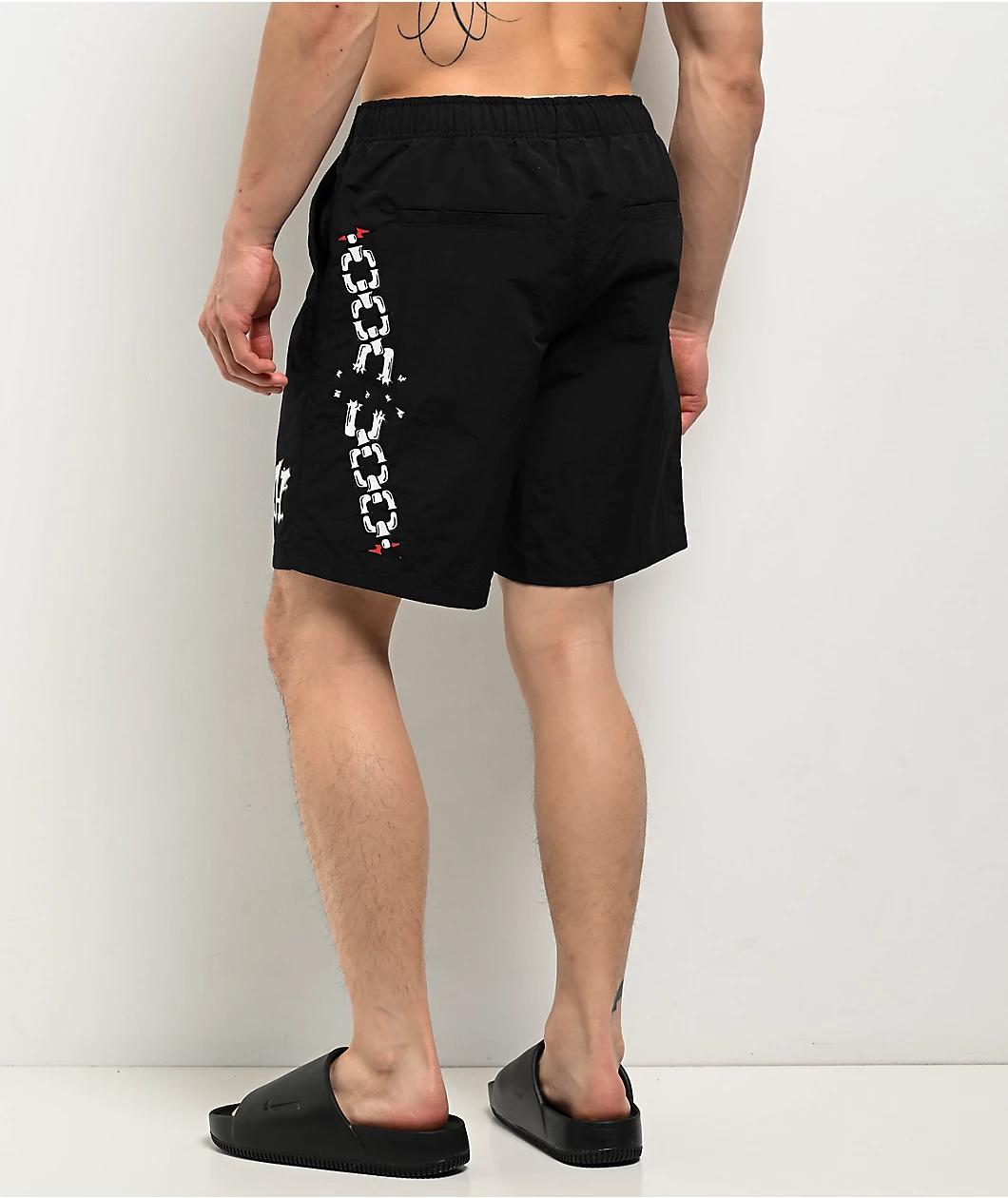Ninth Hall Panther Black Board Shorts Product Image
