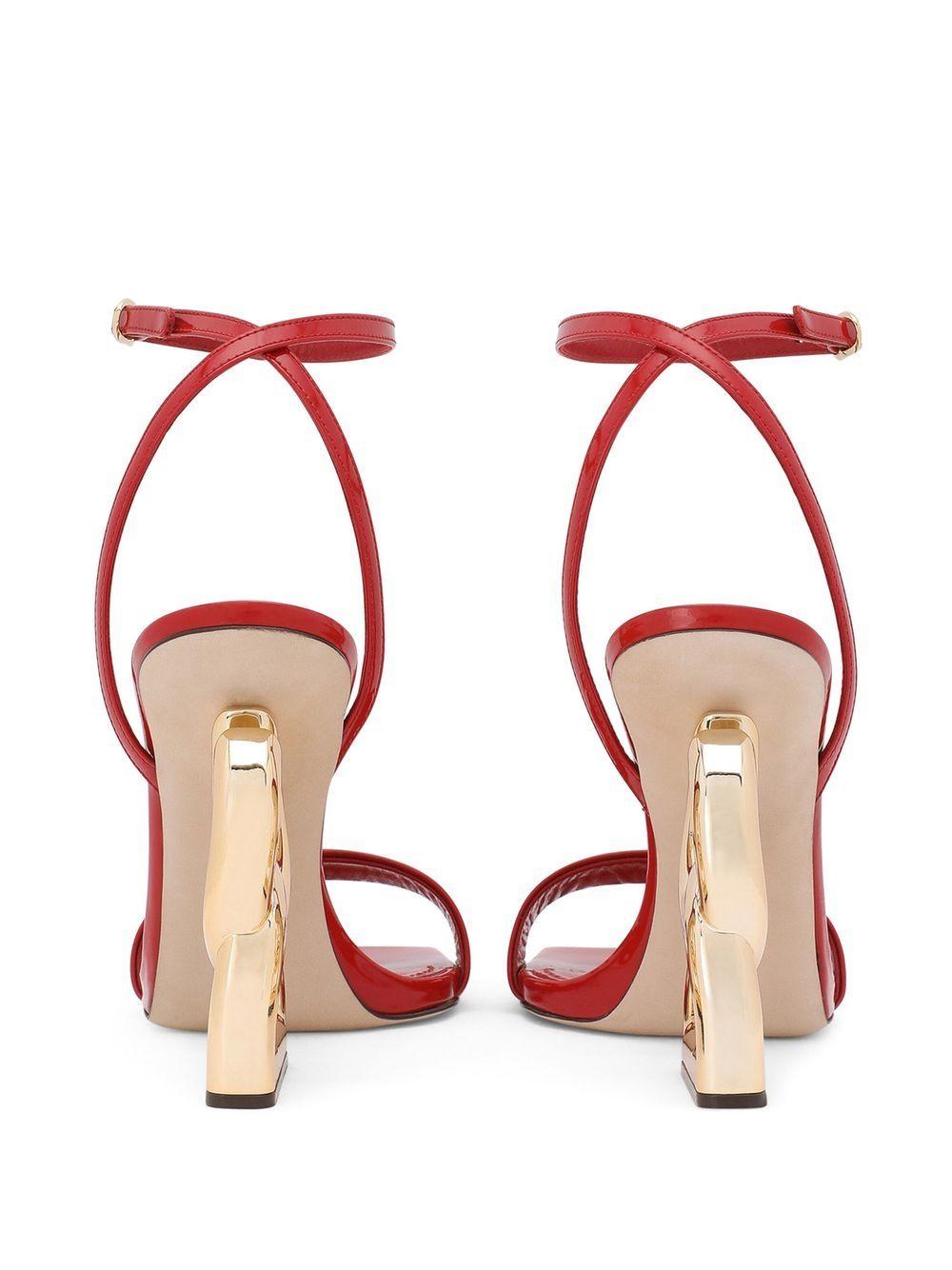 105mm 3.5 patent leather sandals Product Image