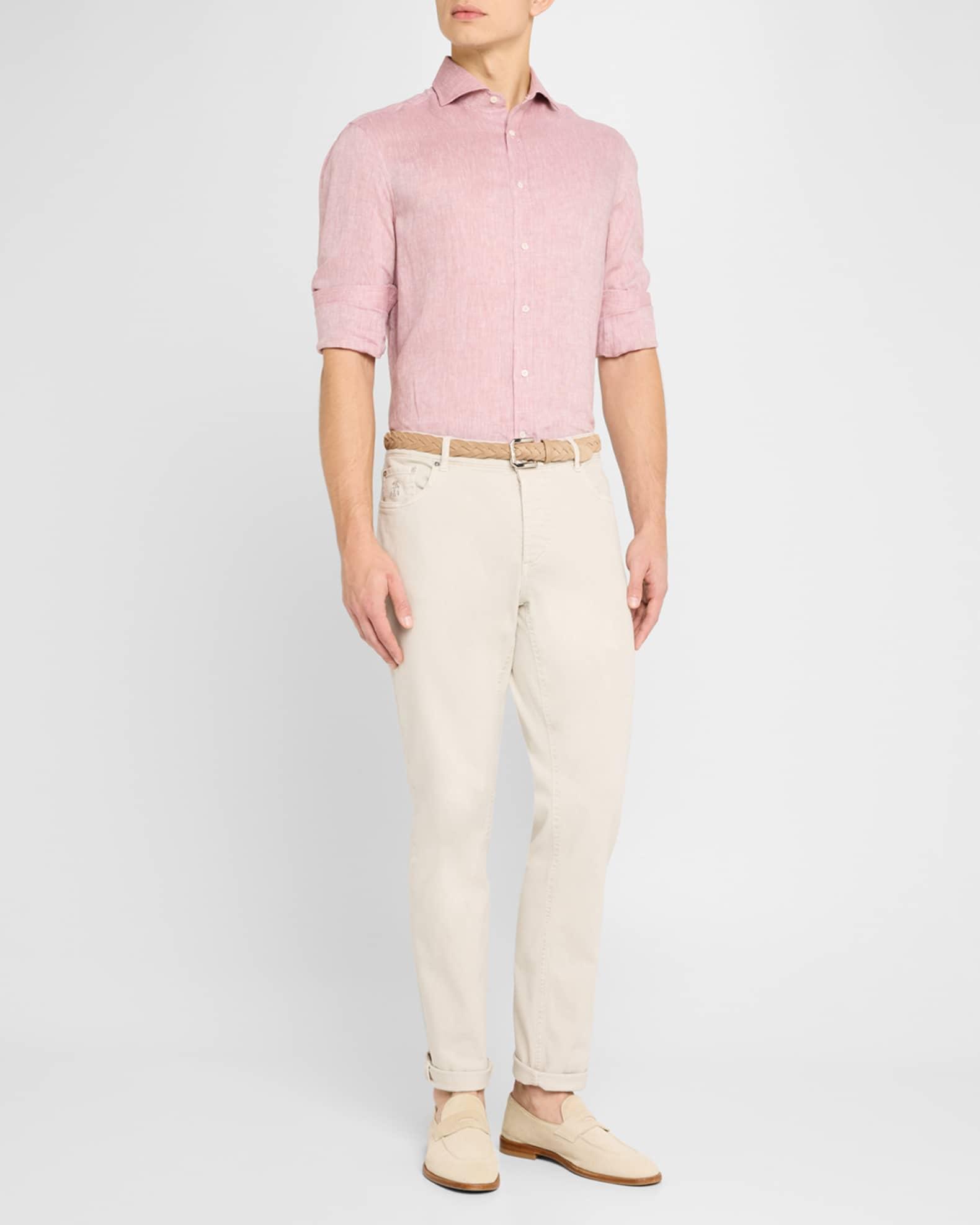 Men's Linen Sport Shirt Product Image