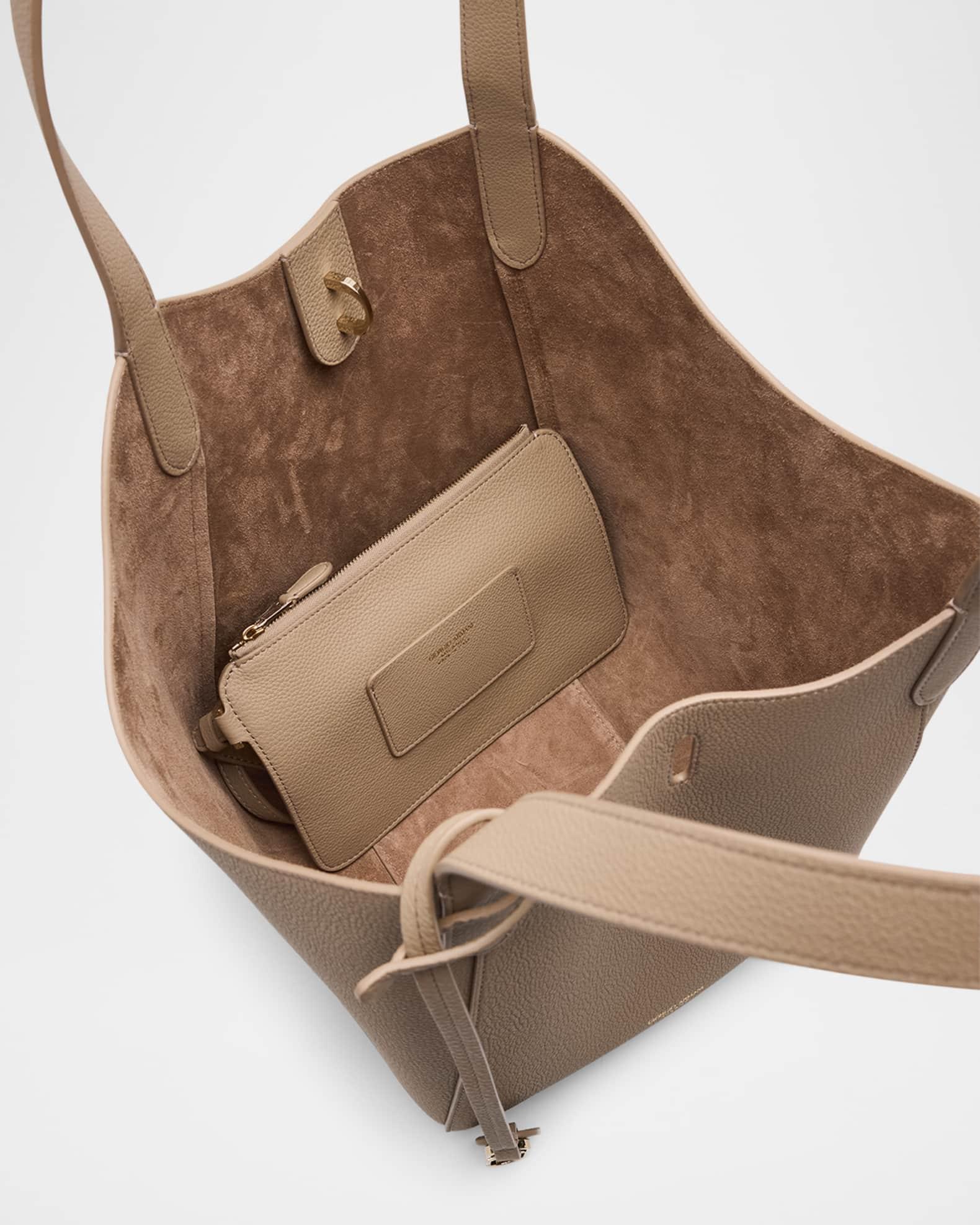 Gem Medium Grain Leather Tote Bag Product Image