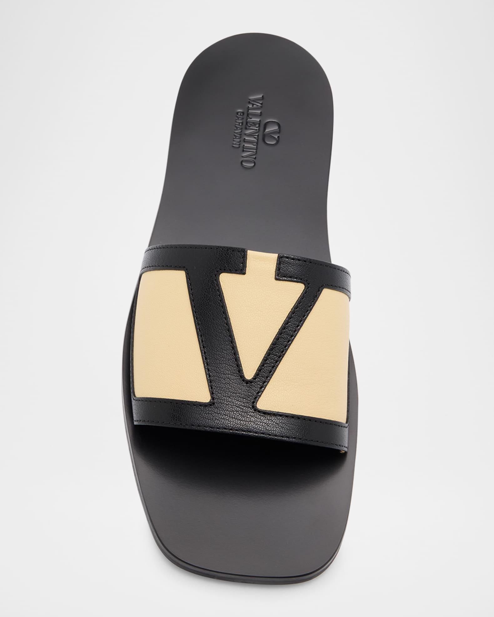 Men's Viva Superstar Leather Slide Sandals Product Image