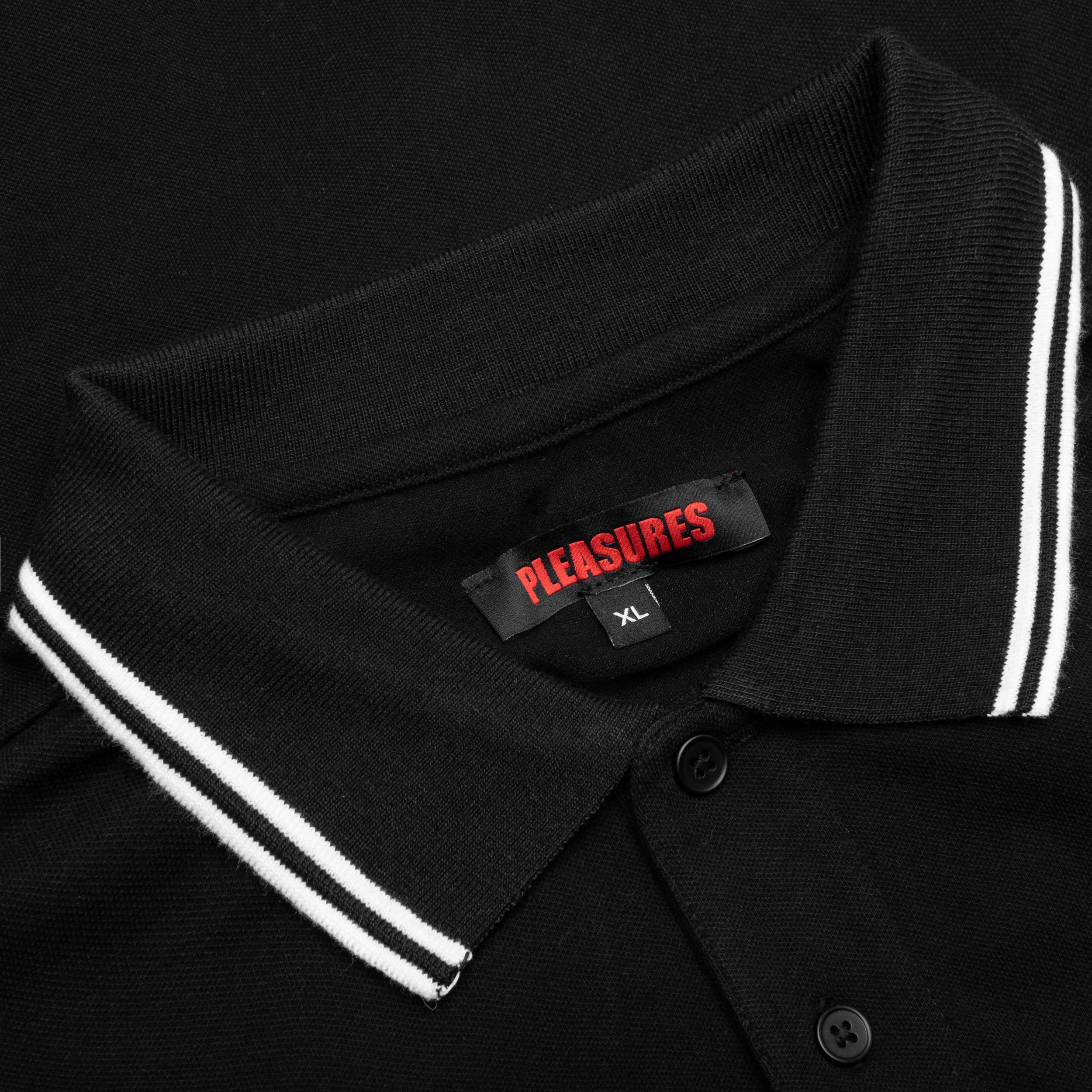 Pn Boxy Polo - Black Male Product Image