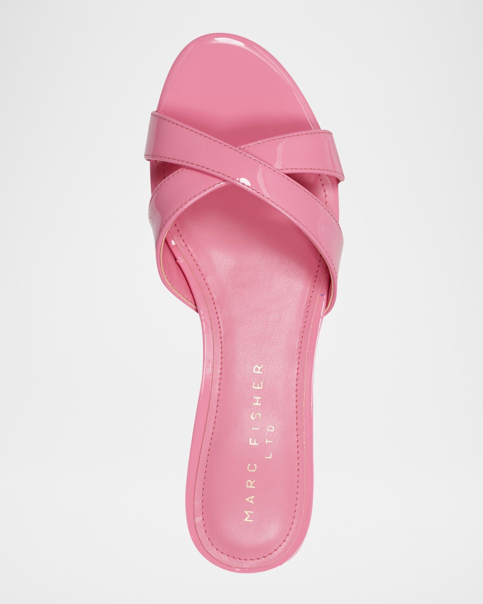 Gino Mules Chocolate Faux Suede Product Image