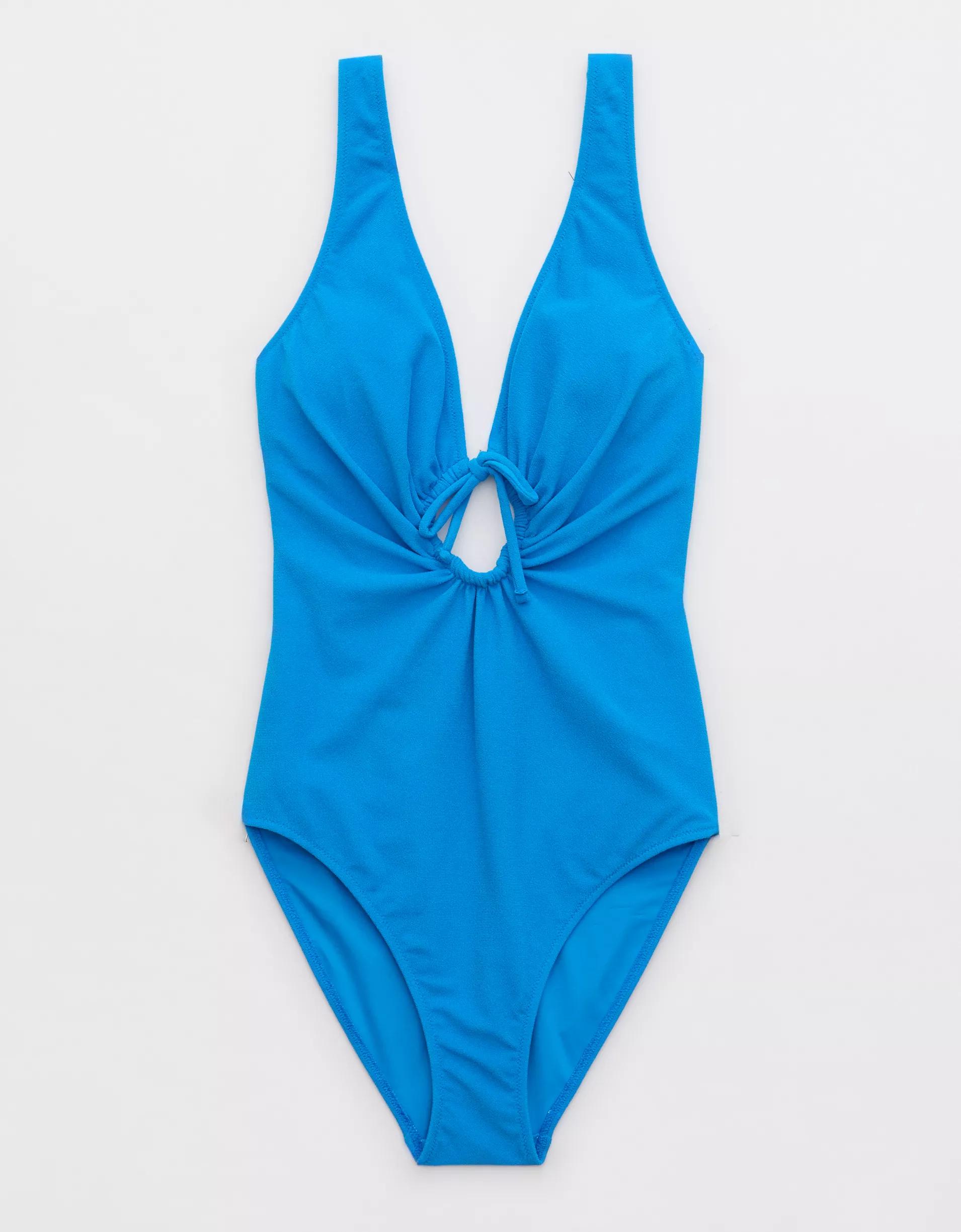 Aerie Terry Keyhole One Piece Product Image
