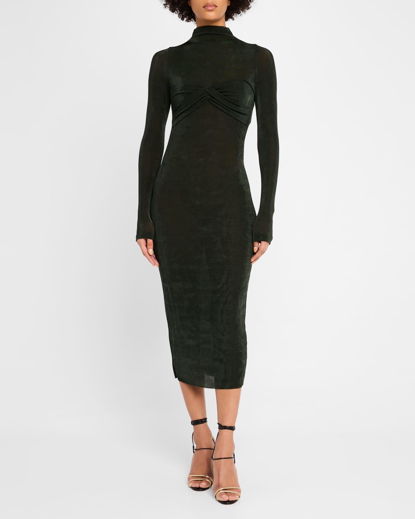Bailey Semi-Sheer Midi Dress Product Image