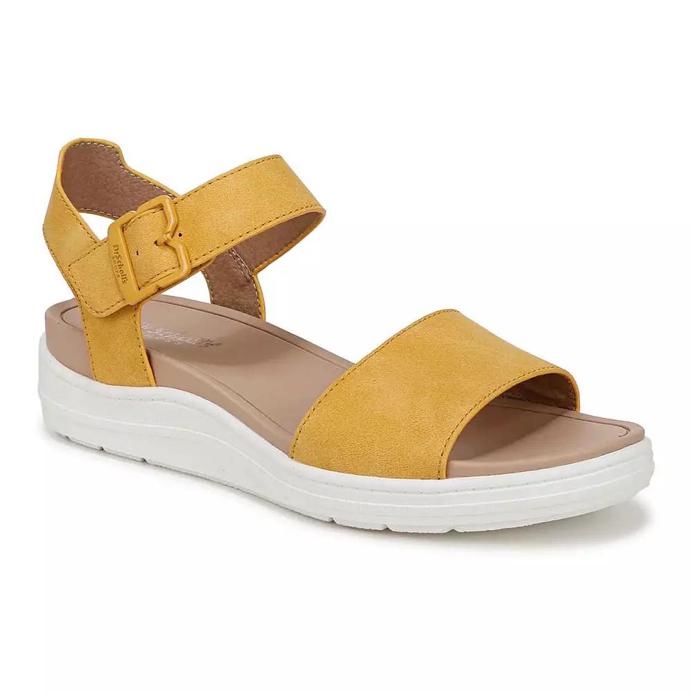 Dr. Scholl's Time Off Sky Women's Sandals, Size: 7.5, Sunset Yellow Product Image