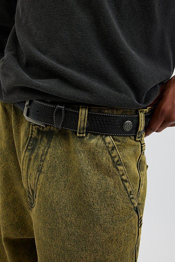 Tooled Western Belt Mens at Urban Outfitters Product Image