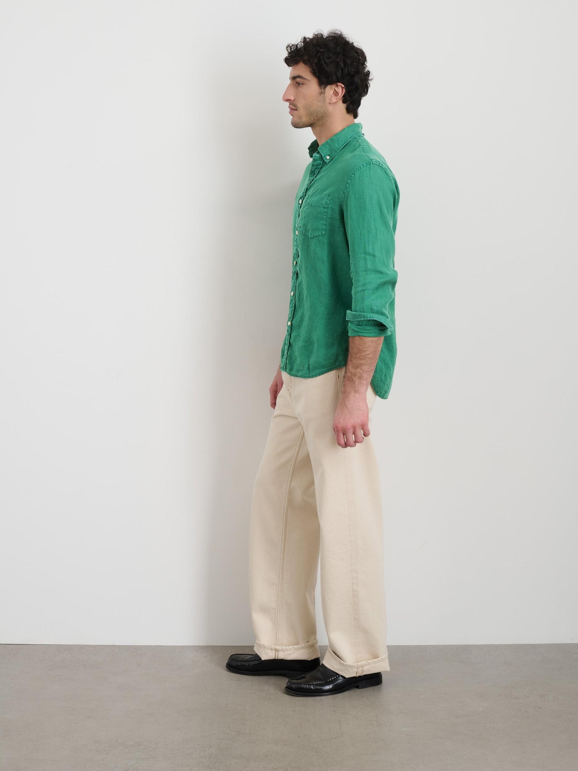 Mill Shirt in Linen Product Image