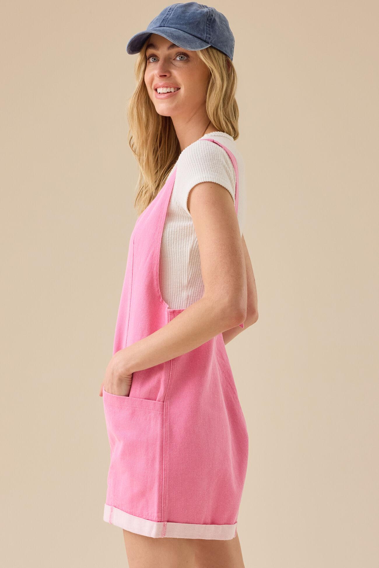 Sally Sleeveless Shortalls Product Image