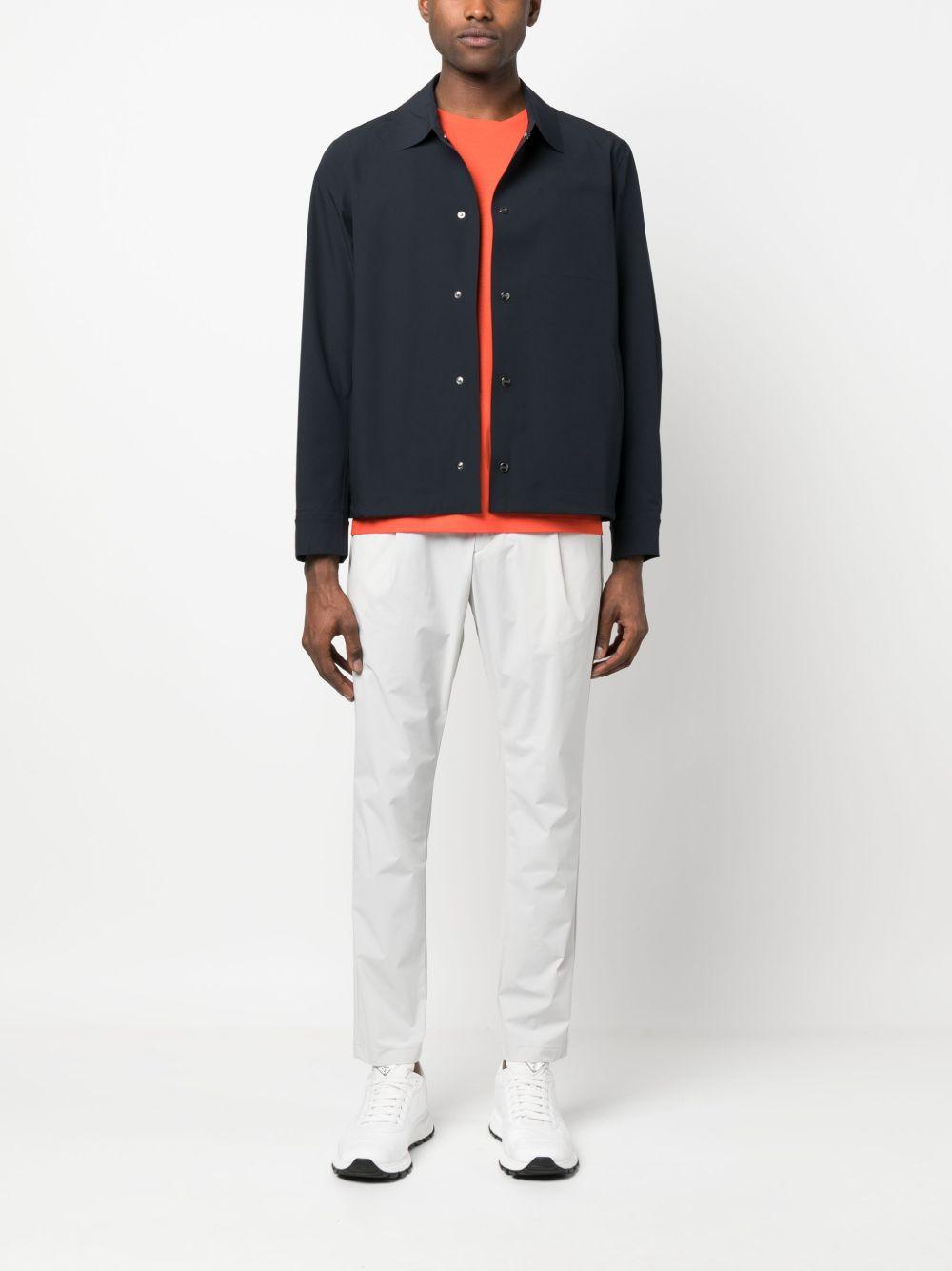 plain shirt jacket Product Image