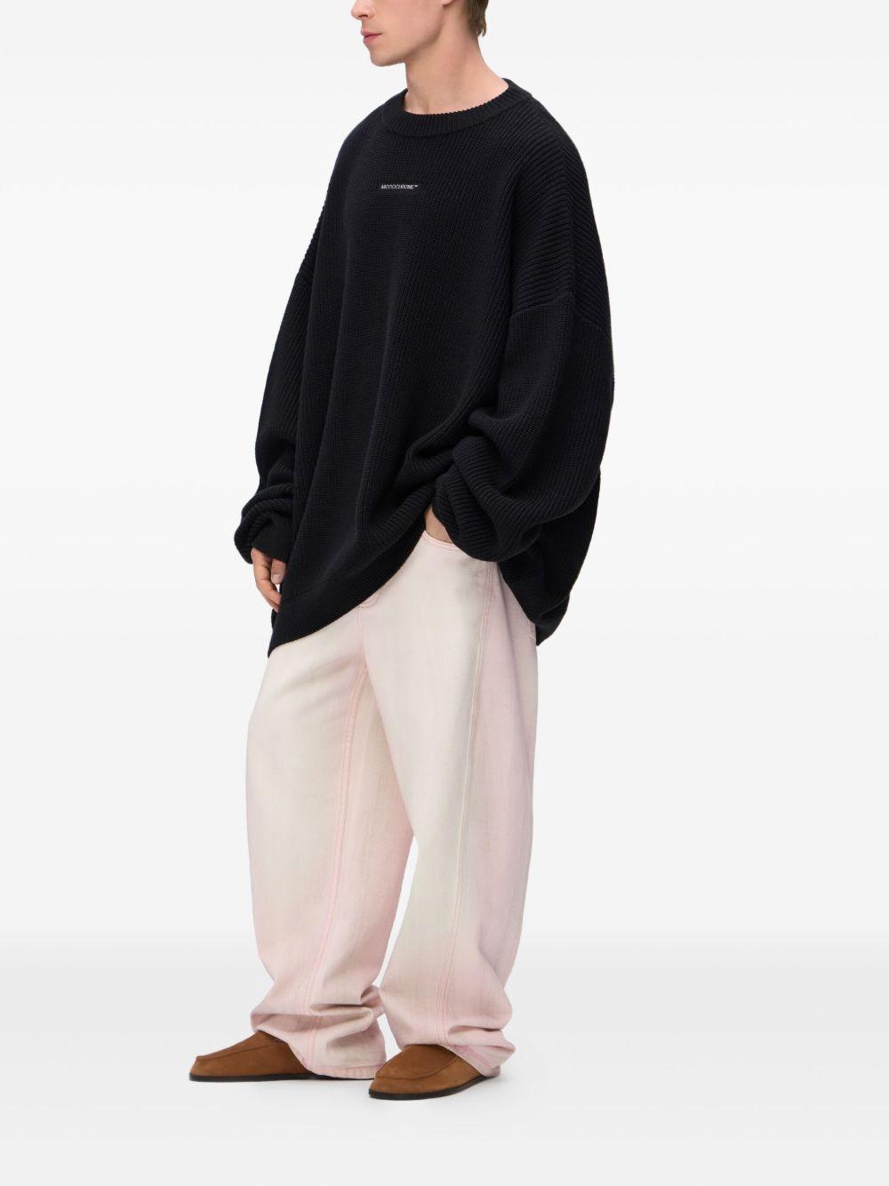 ribbed cotton sweater Product Image