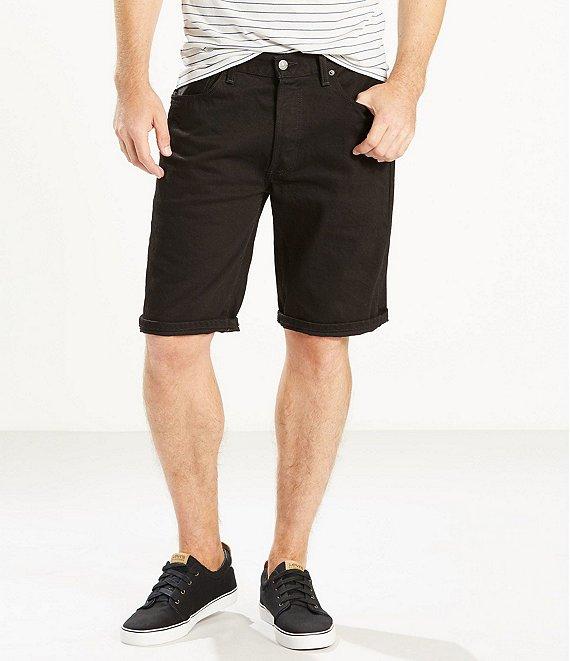 Levi's® 501 Original Fit 9#double; Inseam Stretch Jean Shorts Product Image