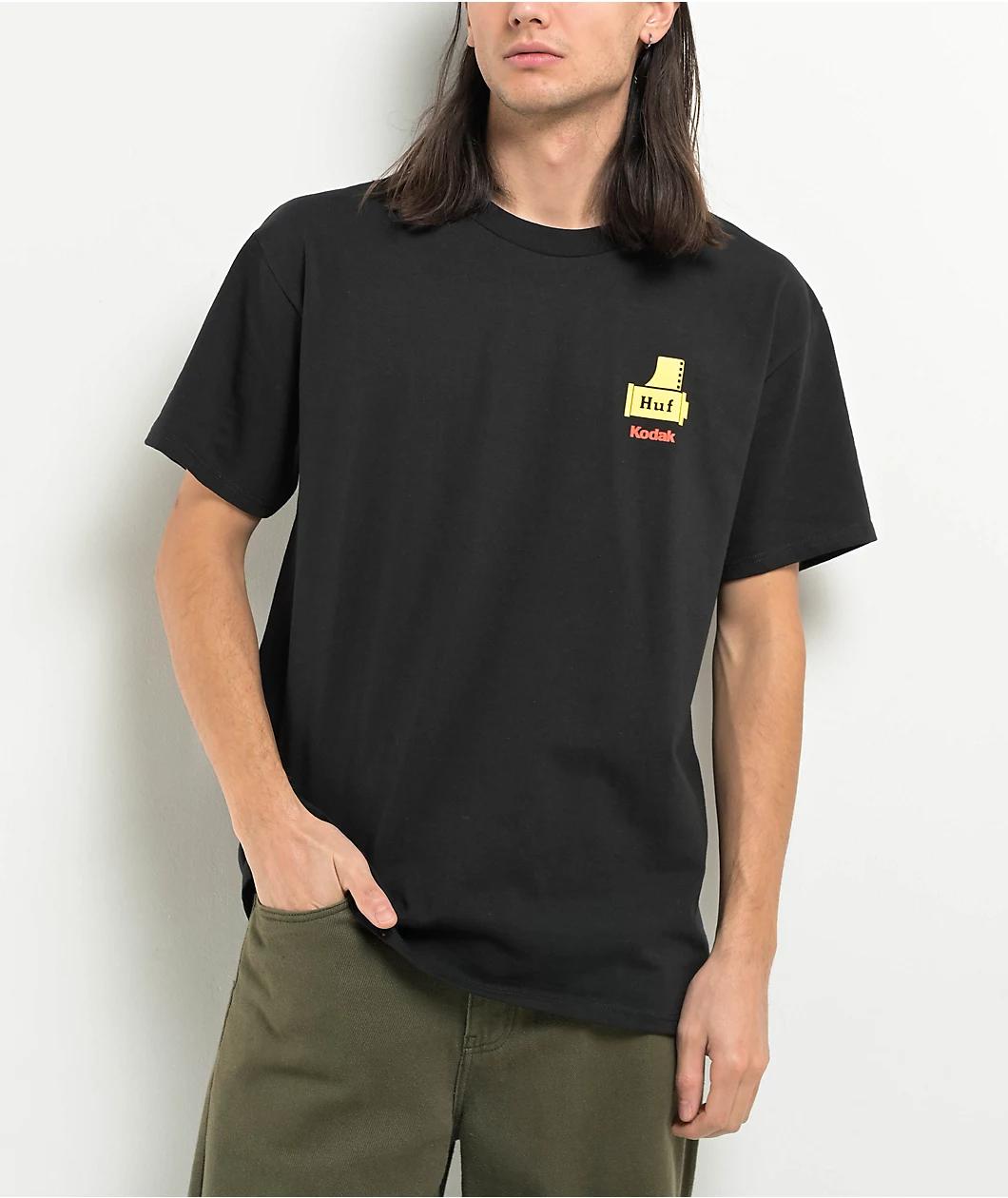 HUF x Kodak Triple Film Black T-Shirt Product Image