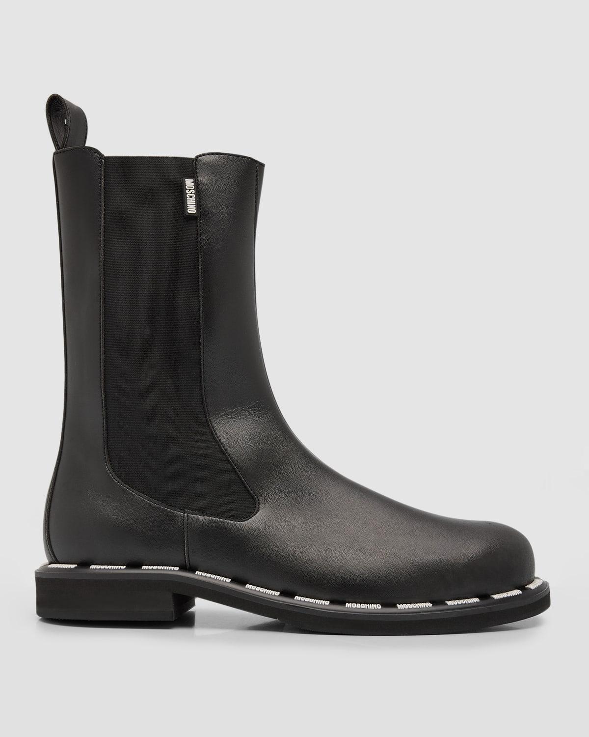 Men's Leather Label Pull-On Boots Product Image