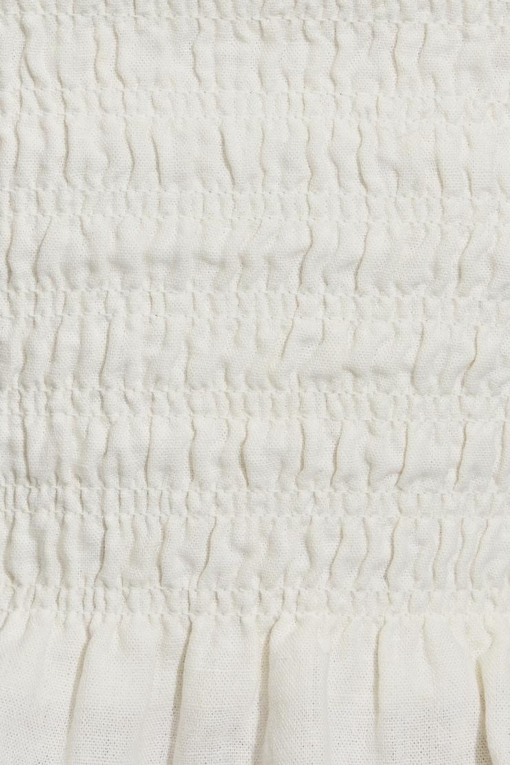 Linen Smocked Tube Top Product Image