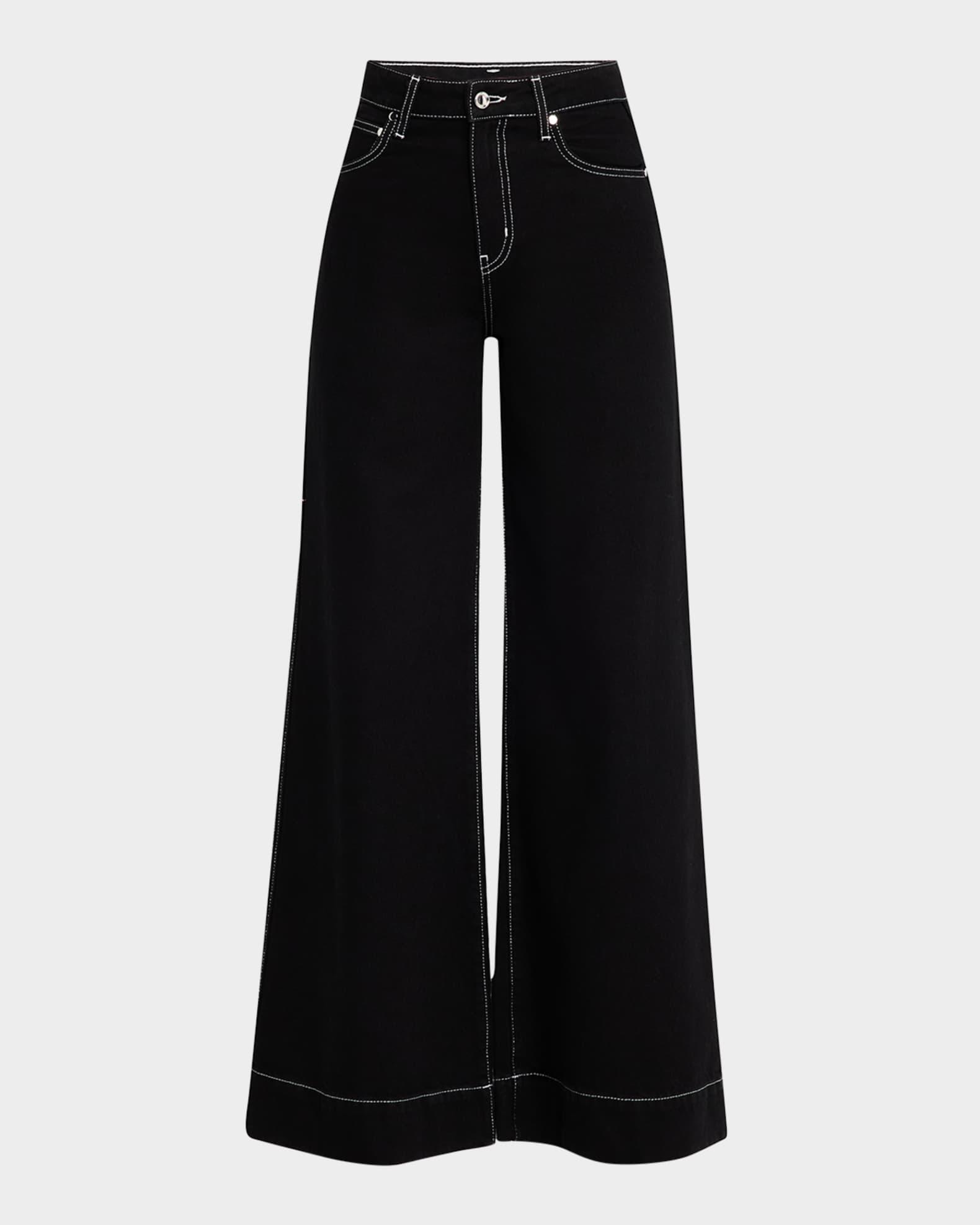 Coralie High Rise Wide-Leg Jeans Product Image