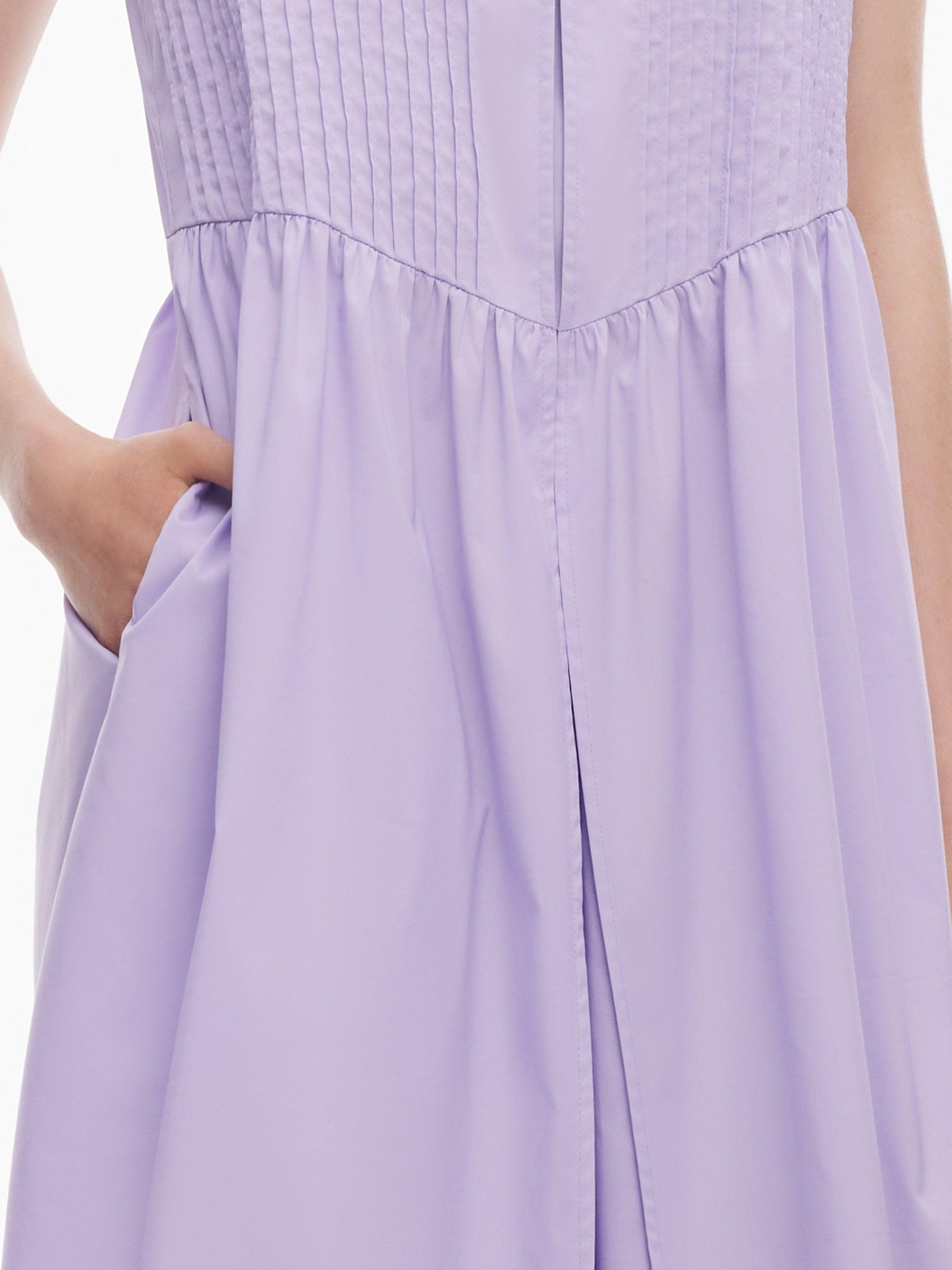 Loose Fit A-Line Women Sleeveless Maxi Dress Product Image