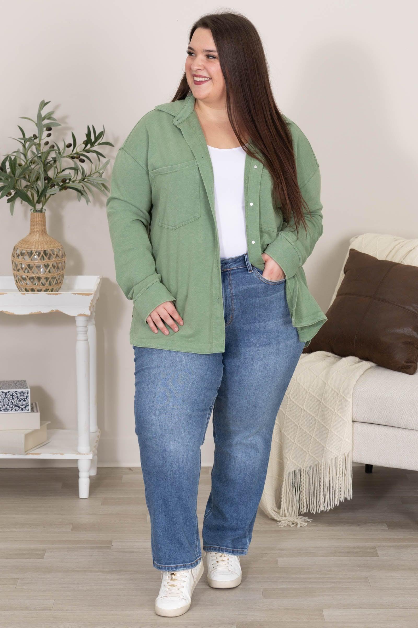 Layered and Loved Shacket by Filly Flair Product Image