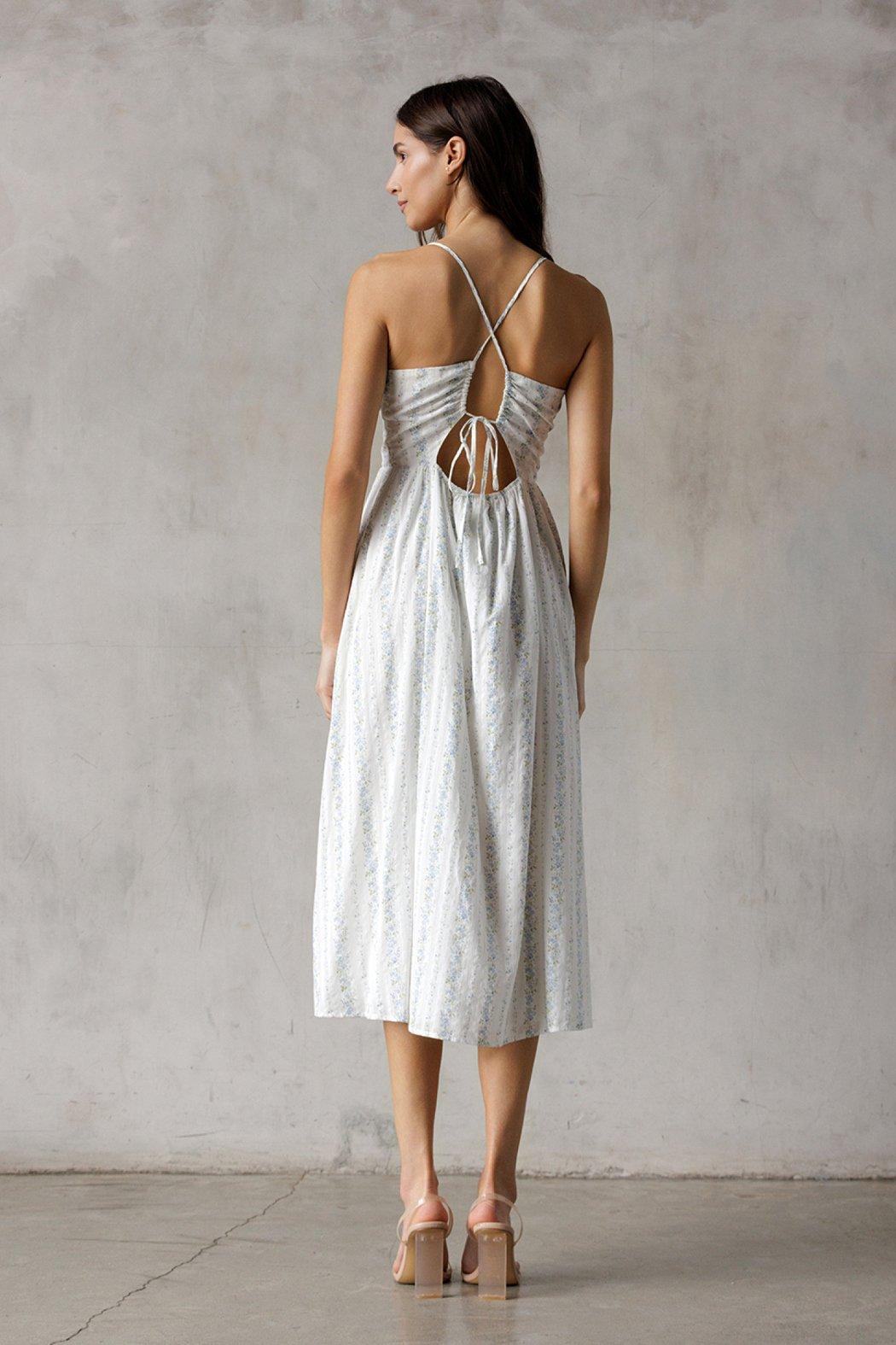 Sonja Floral Midi Dress Product Image