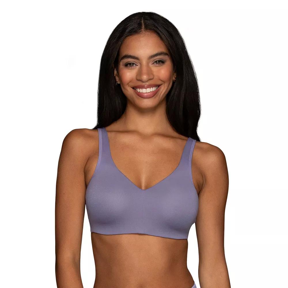 Vanity Fair Lingerie Beyond Comfort Simple Sizing Wireless Bra 72204, Womens Dried Purple Product Image