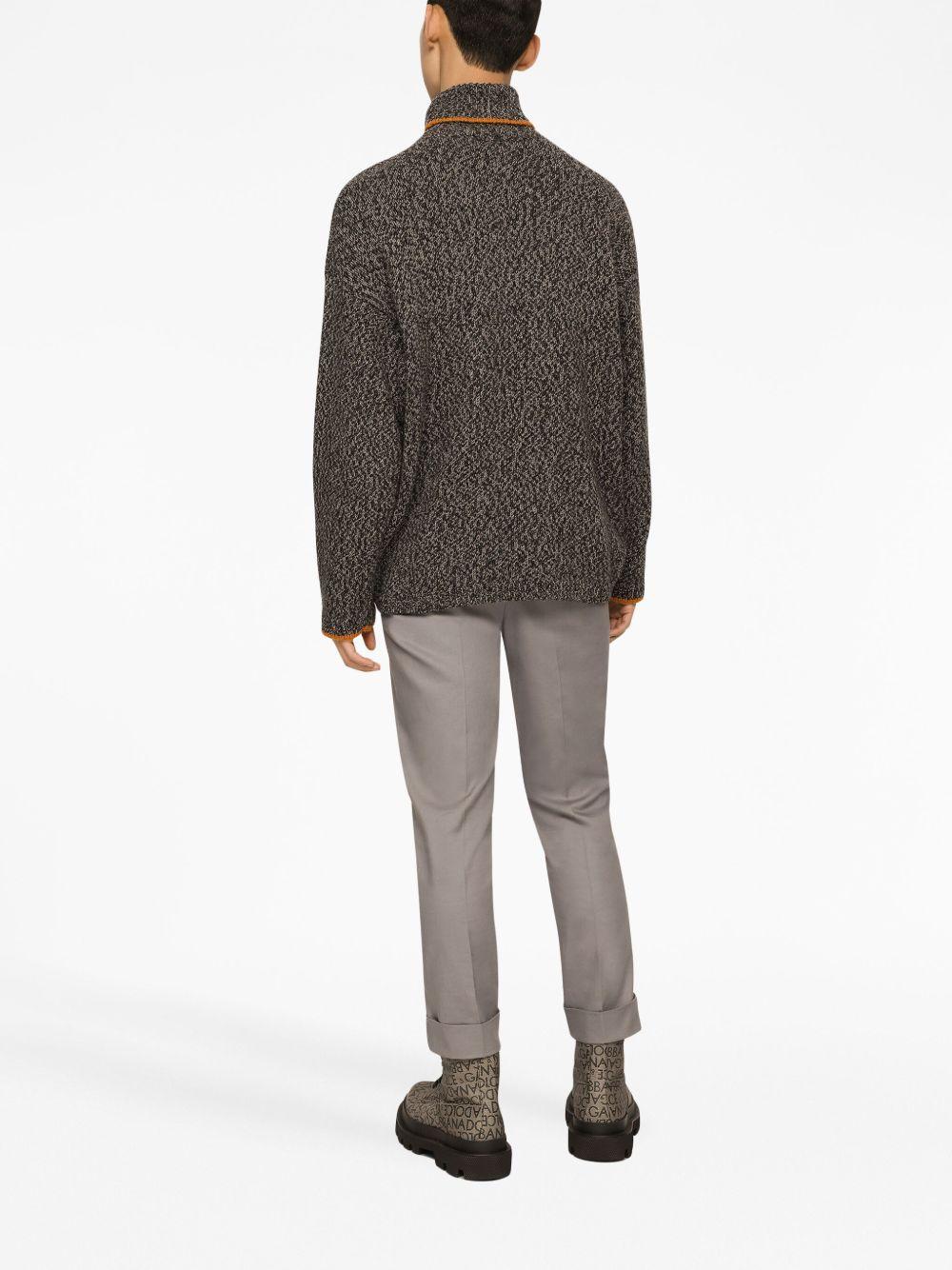 pressed-crease cropped trousers Product Image