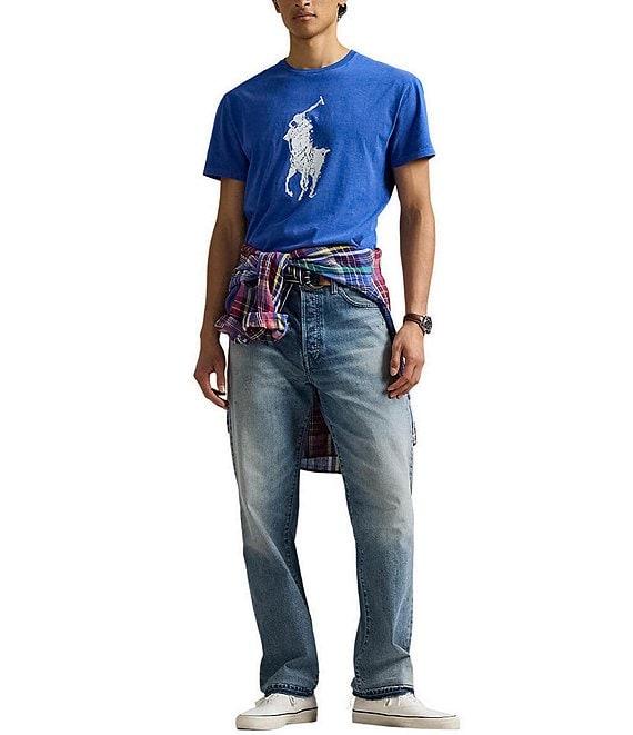 Polo Ralph Lauren Short Sleeve Classic Fit Big Pony Graphic Jersey T-Shirt Product Image