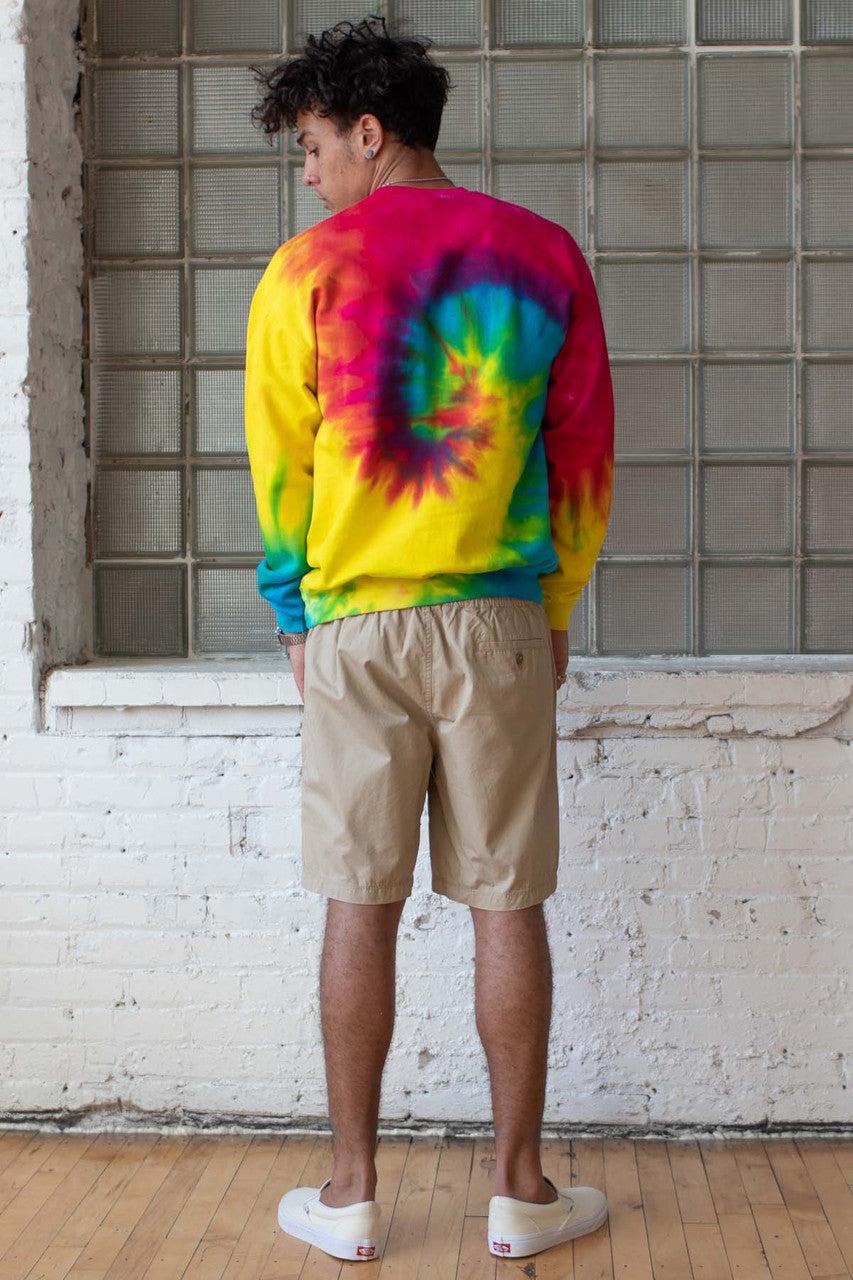 Rainbow Swirl Tie Dye Sweatshirt Product Image