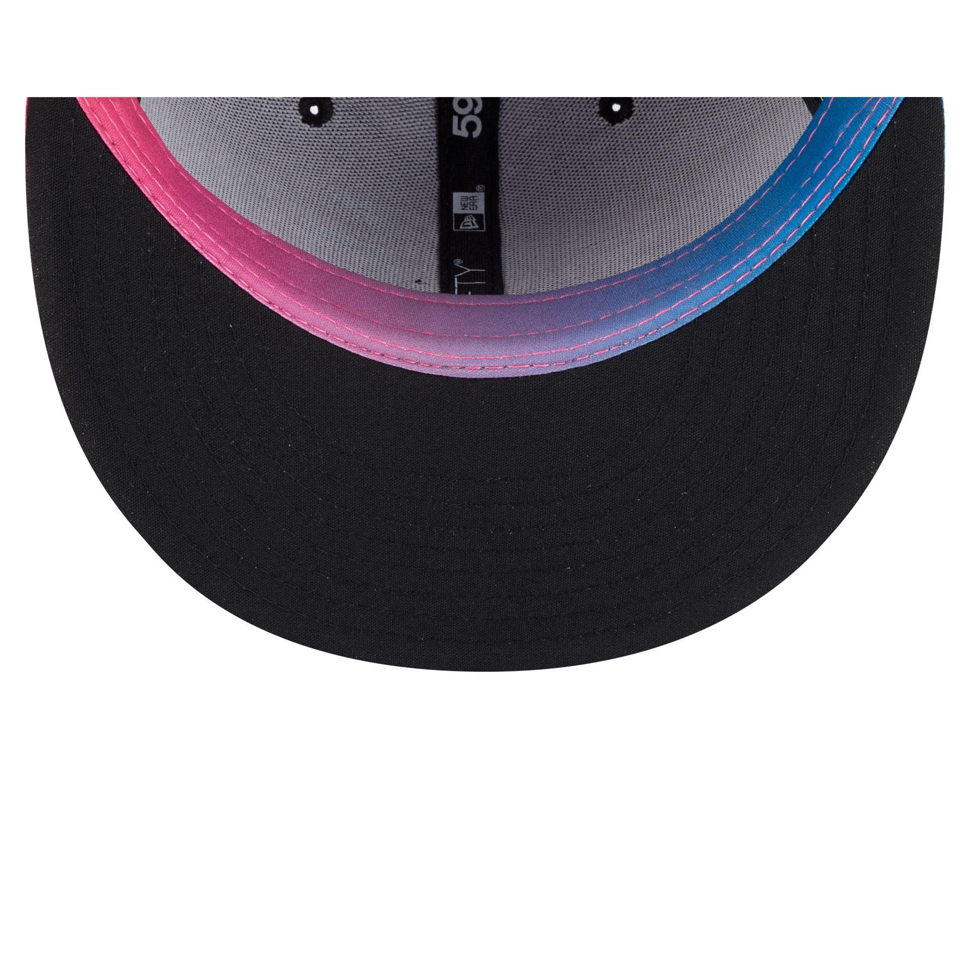 Miami Marlins City Connect 59FIFTY Fitted Hat Male Product Image