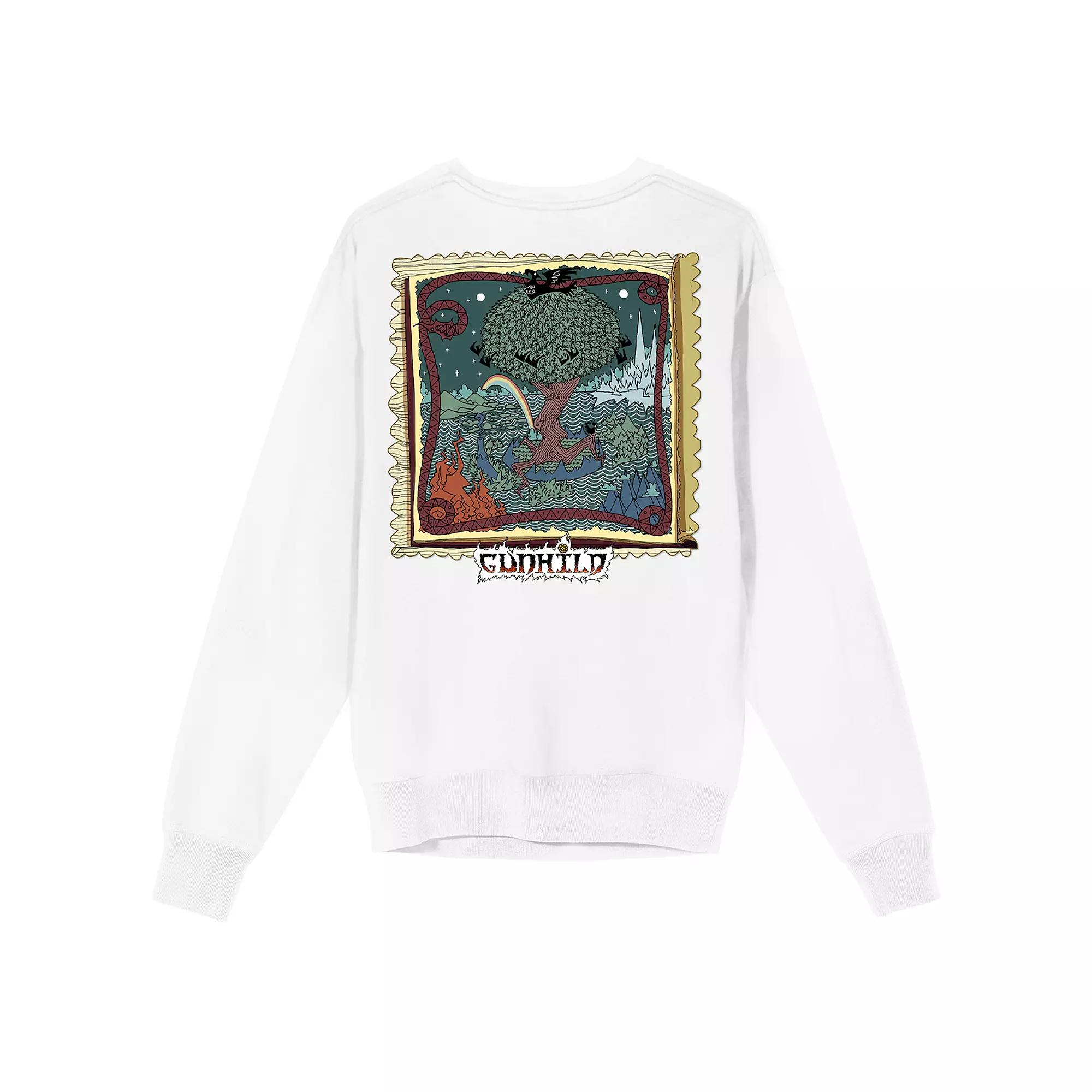 Men's Gunhild Book & Tree Graphic Graphic Sweatshirt,  Product Image