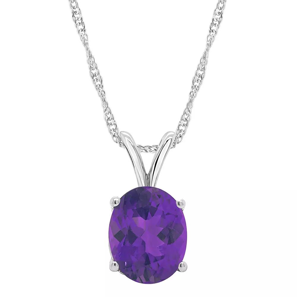 Alyson Layne Sterling Silver Rose Quartz Teardrop Pendant Necklace, Women's,  Product Image