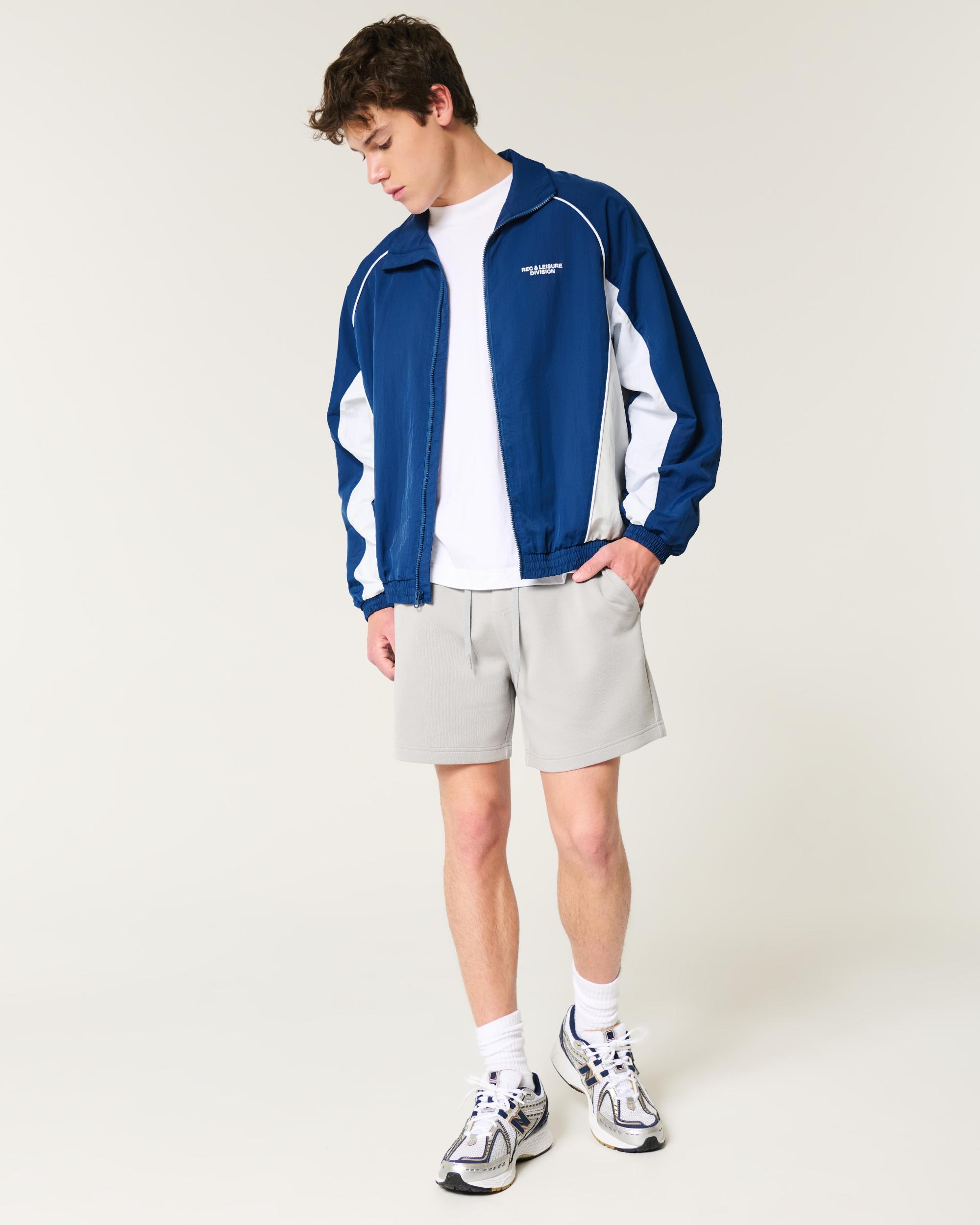 Zip-Up Windbreaker Jacket Product Image