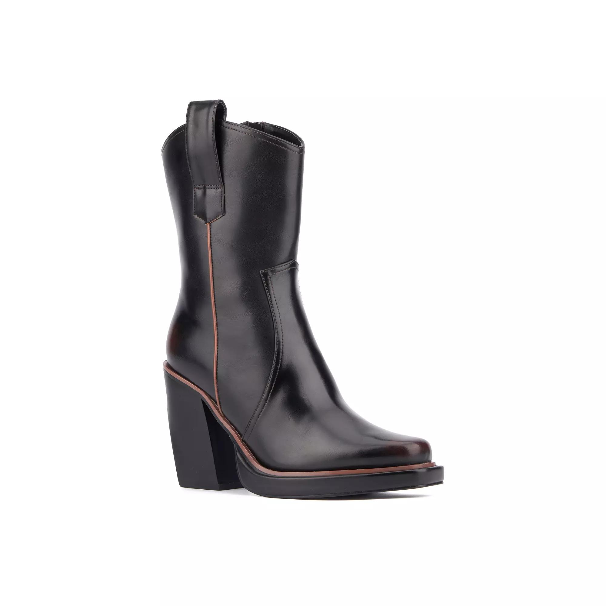 Olivia Miller Venus Women's Ankle Boots, Size: 9, Brown Product Image