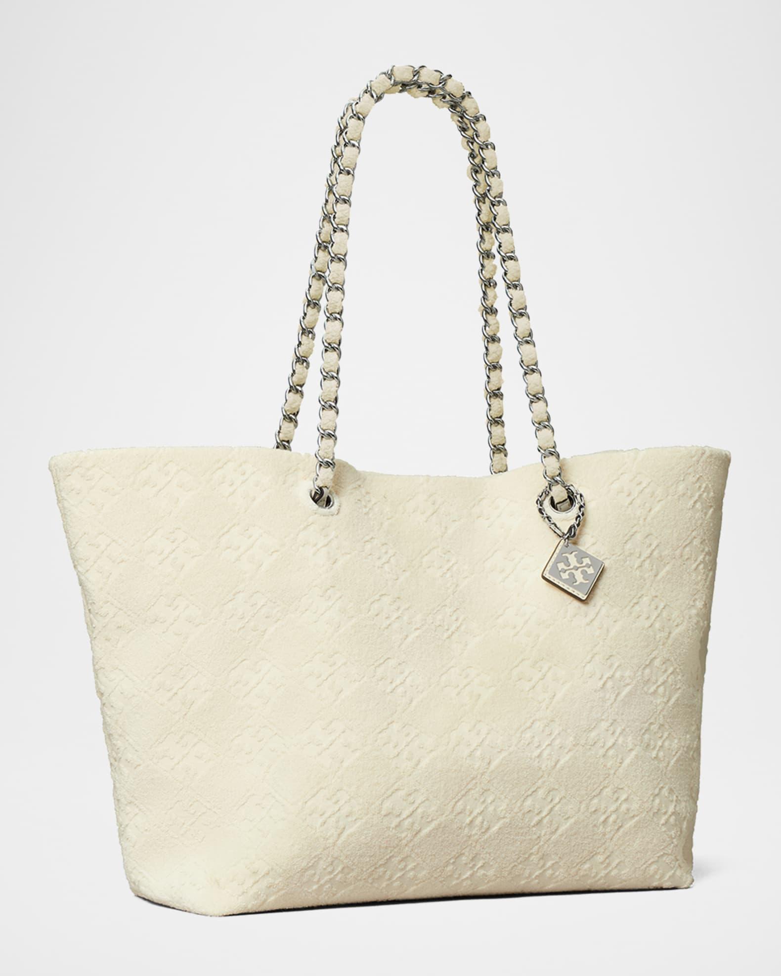 Ella T Monogram Terry Tote Bag Product Image