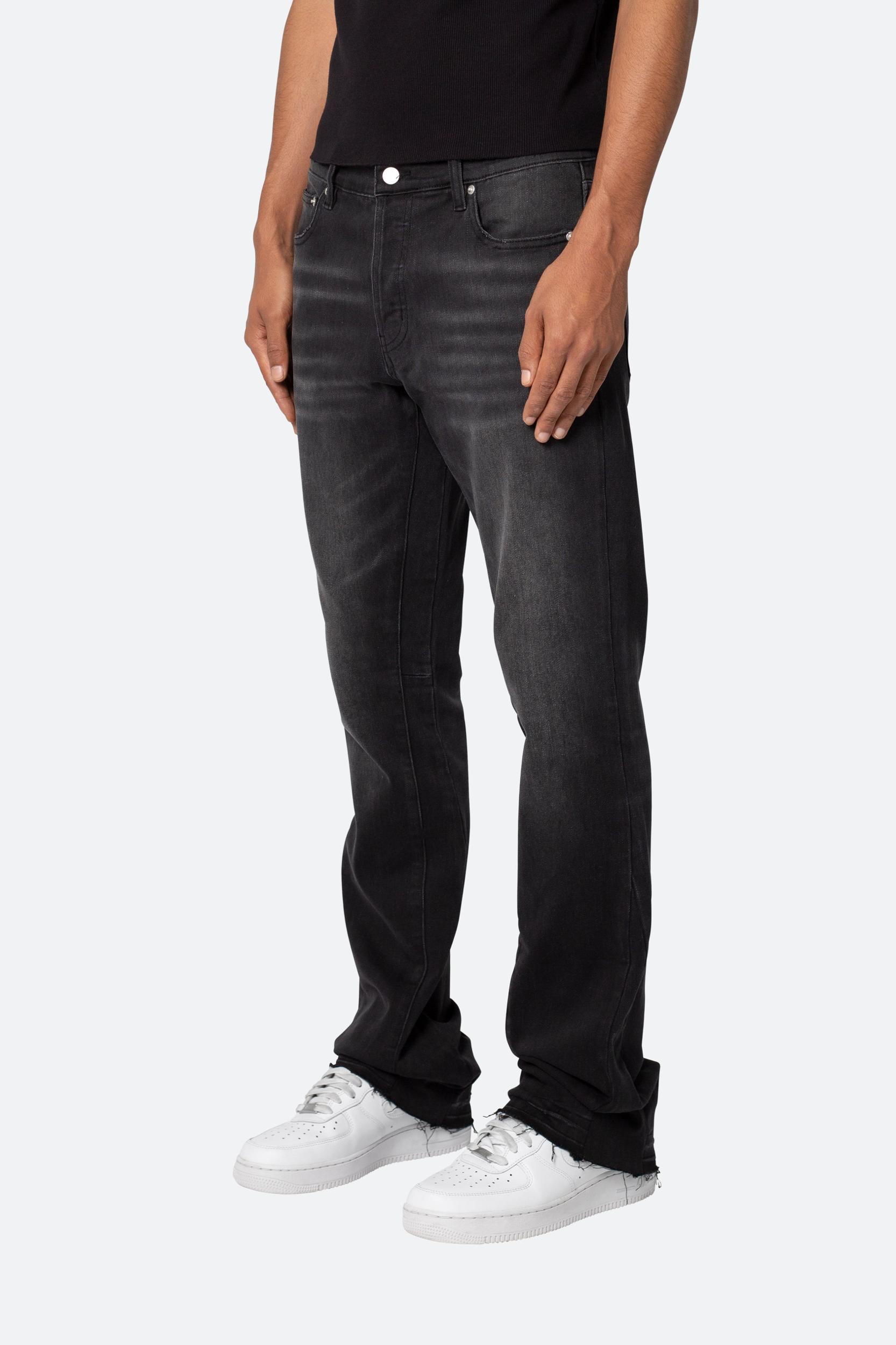 M524 Slim Stacked Denim - Washed Black Product Image