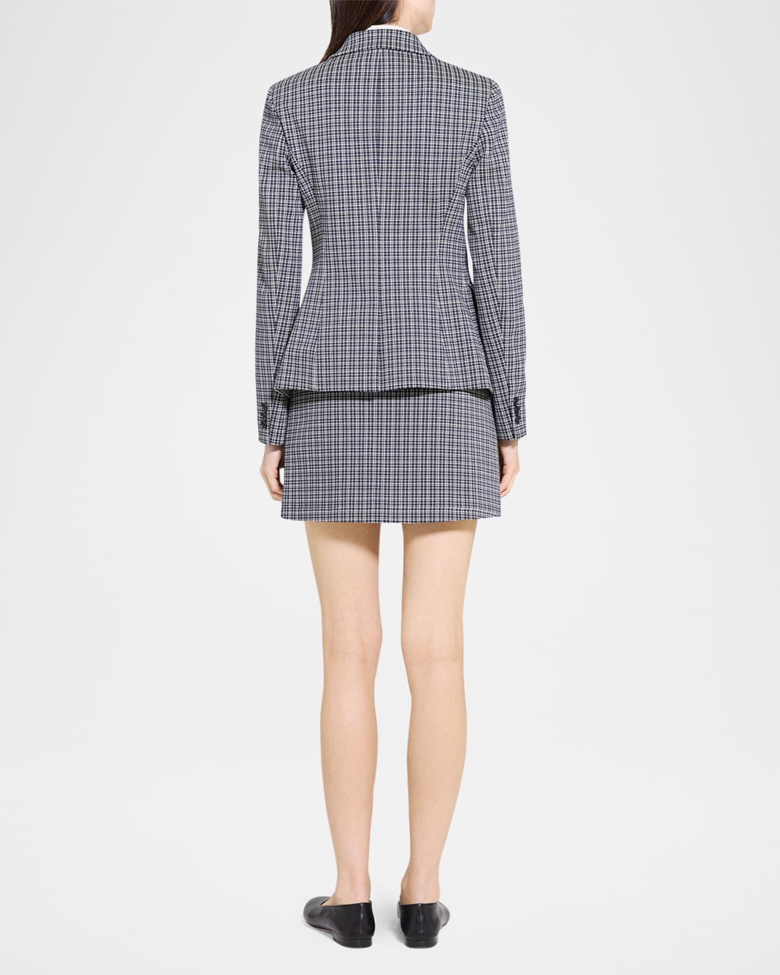 Carissa Plaid Slim-Fit Blazer Product Image