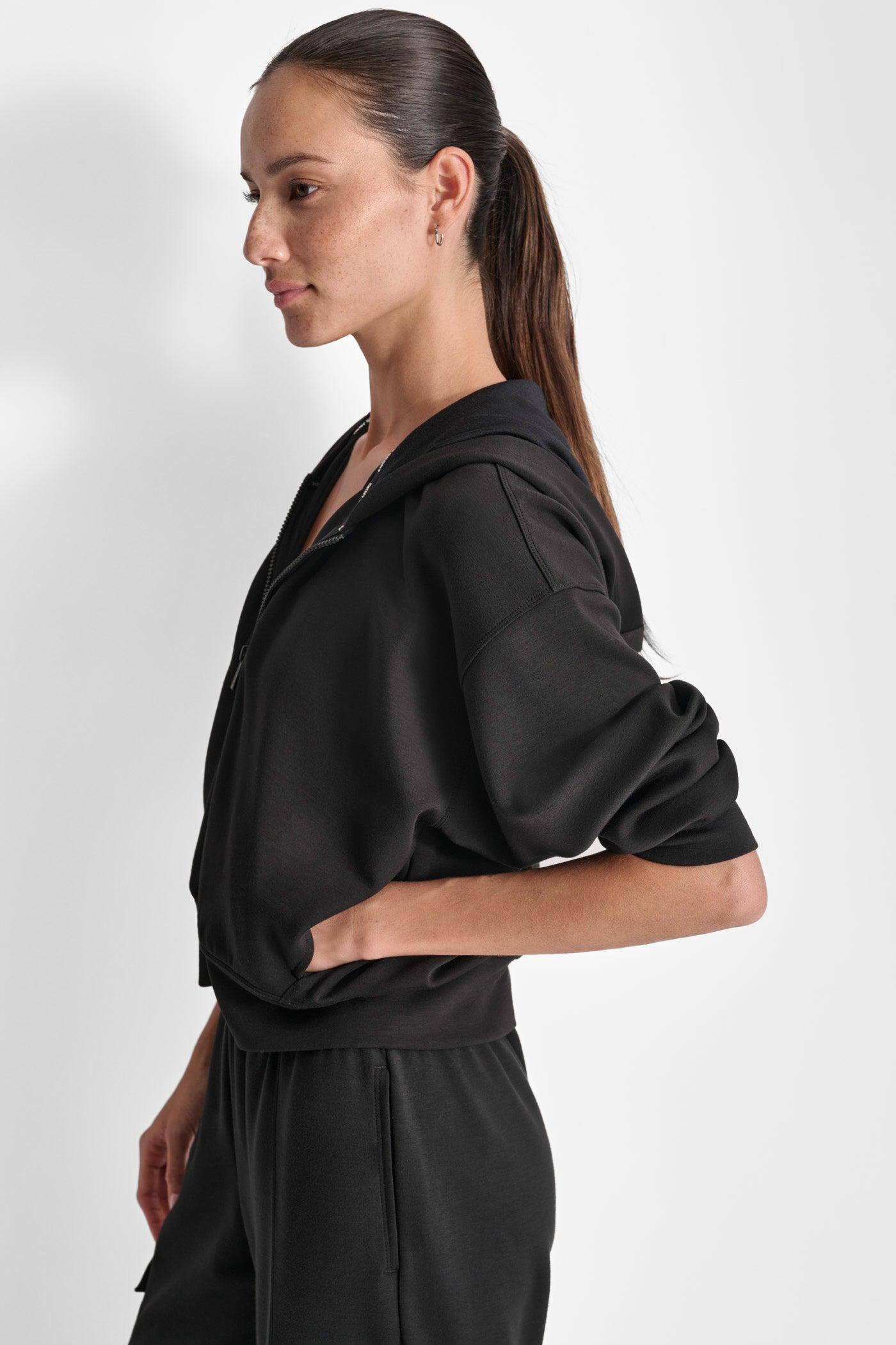 LOGO-EMBELLISHED HOODIE JACKET Product Image